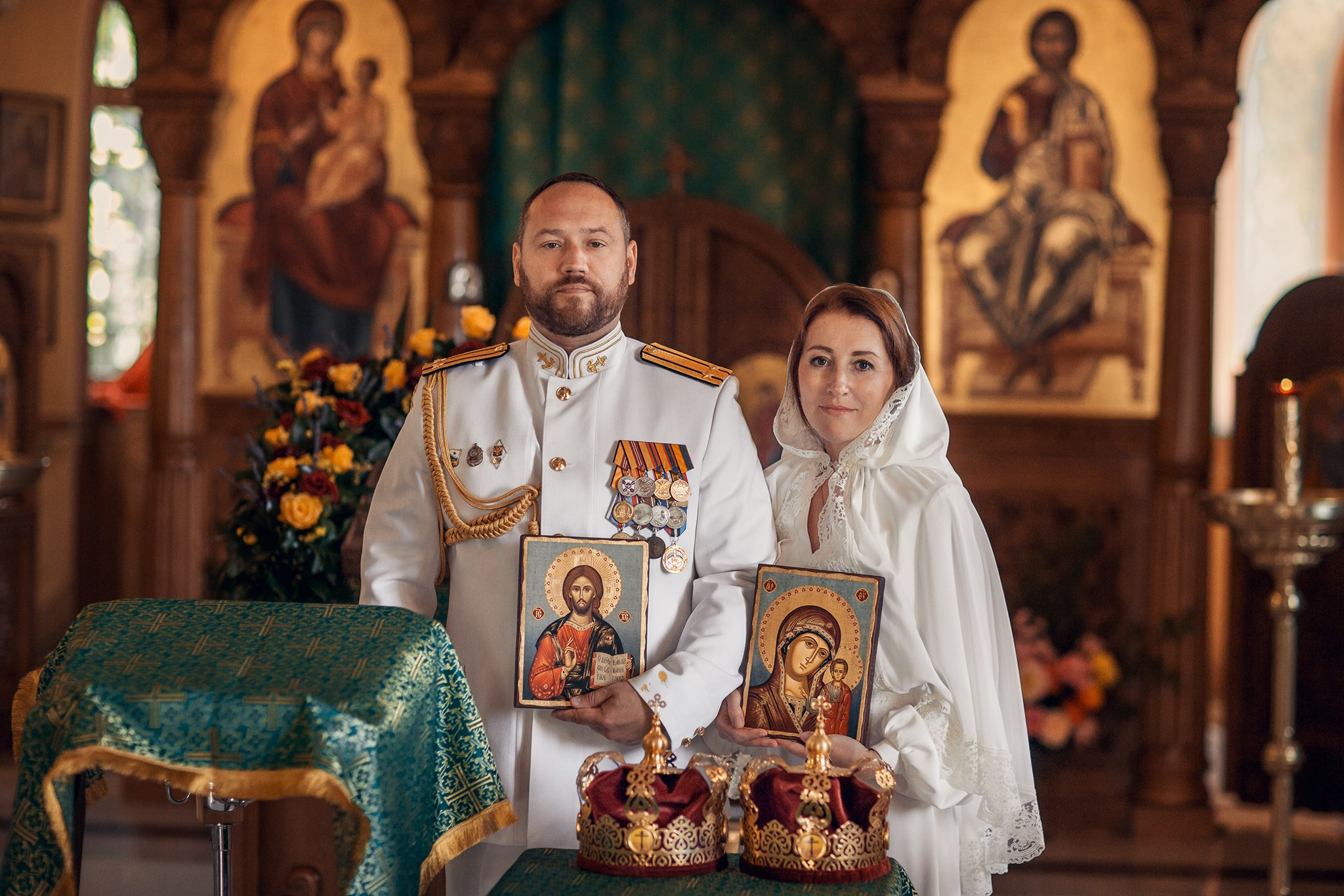 Венчание Анастасии и Романа. Детский семейный фотограф в Севастополе Крыму