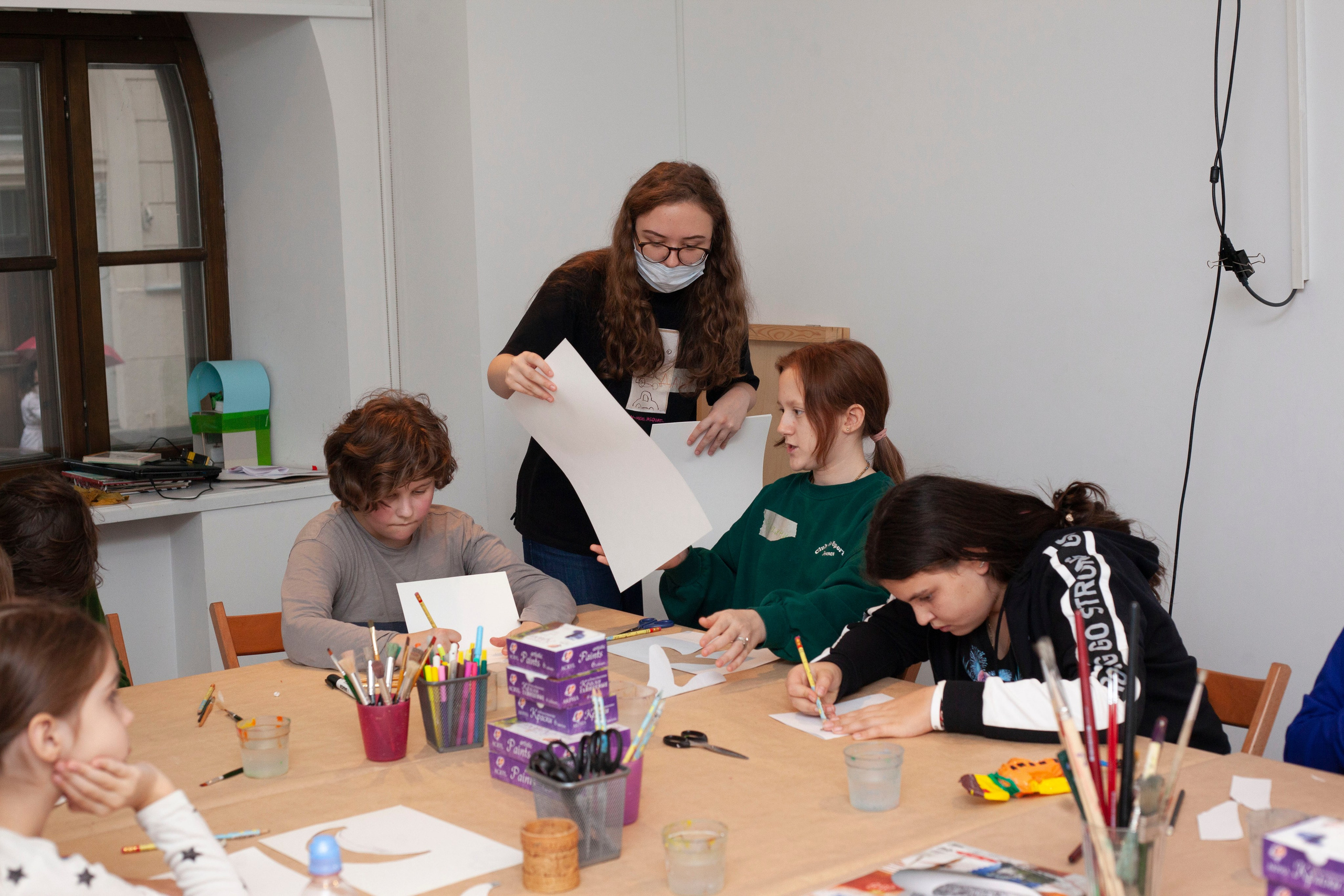 Детский мастер-класс в ММОМА. Stanislav Baryshev — People. Emotions. Atmosphere