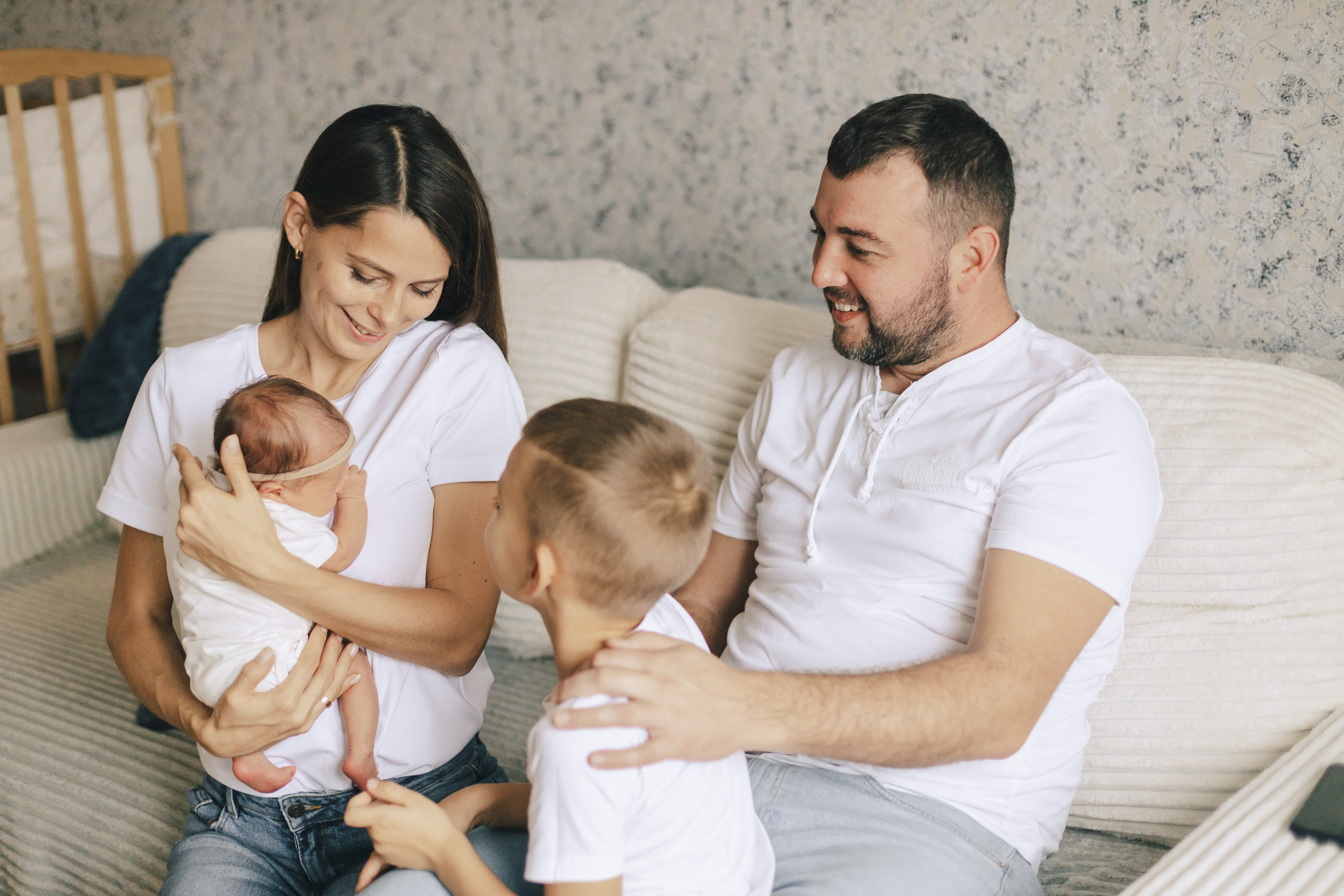 Ира, Леша, Максим и Майя. Фотограф Таганрог Любимая Надя