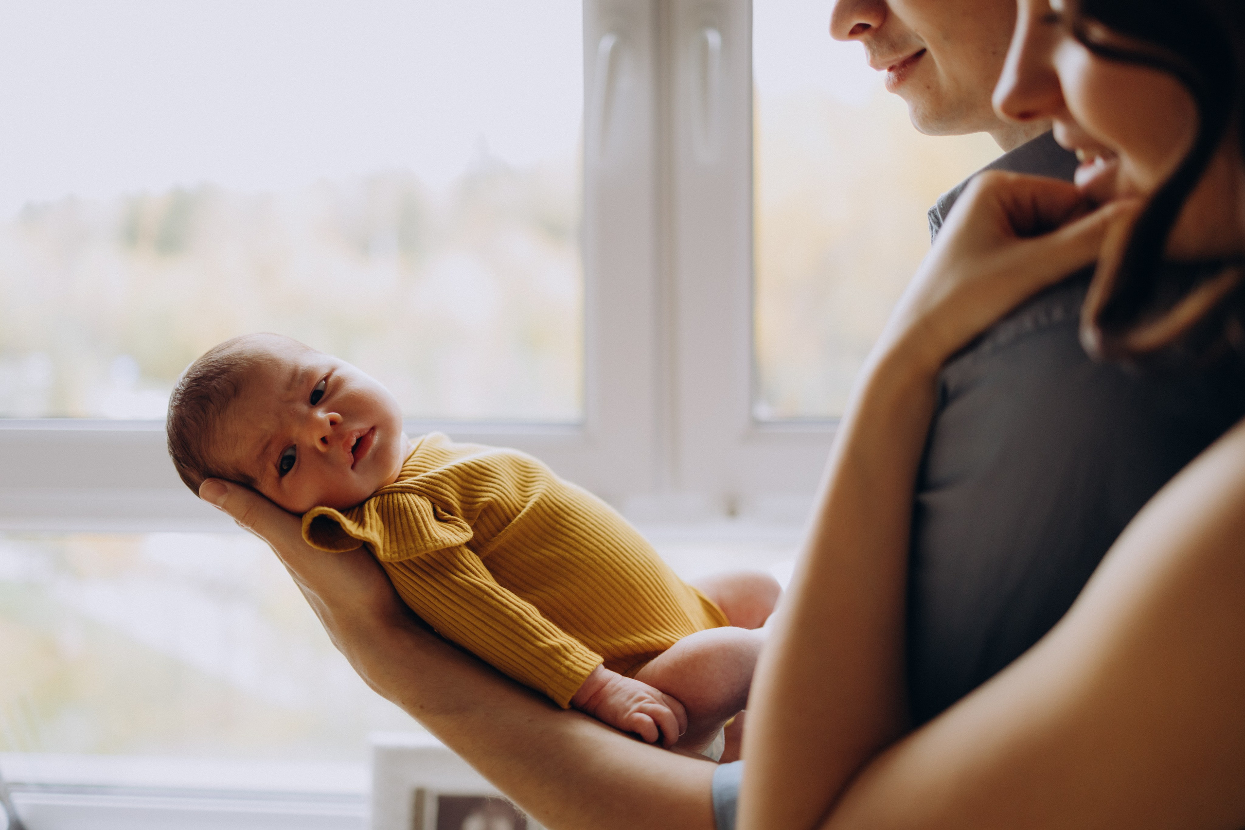 Ньюборн в Москве с малышкой Тоней. Семейный фотограф в Москве и Люберцах Юлия Гуськова