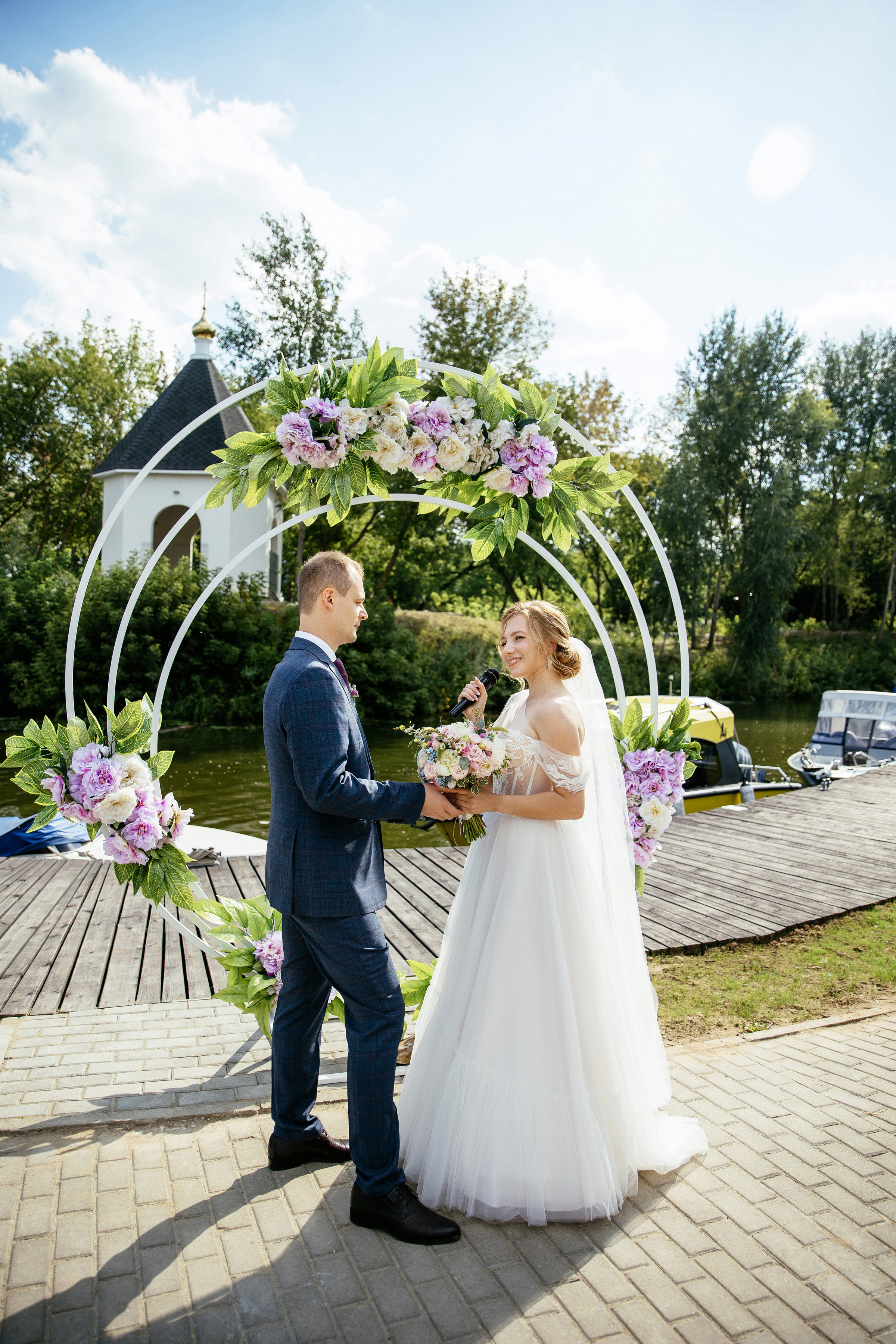 Свадьба в Жуковском. Свадебная фотосессия в Быково. Свадьба в яхт-клубе Ново-Рождественно. Свадебный и семейный фотограф Екатерина Иванова