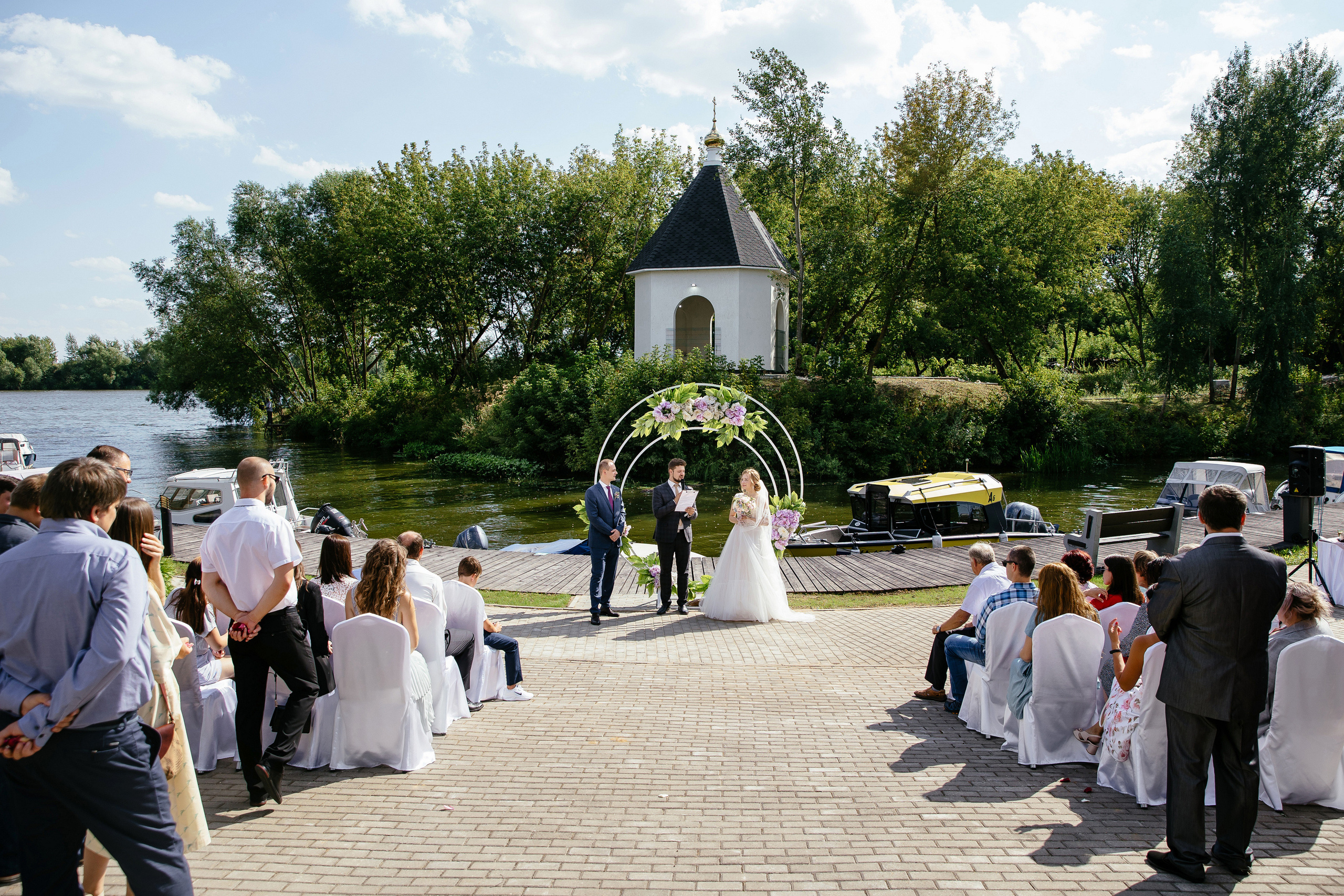 Свадьба в Жуковском. Свадебная фотосессия в Быково. Свадьба в яхт-клубе Ново-Рождественно. Свадебный и семейный фотограф Екатерина Иванова