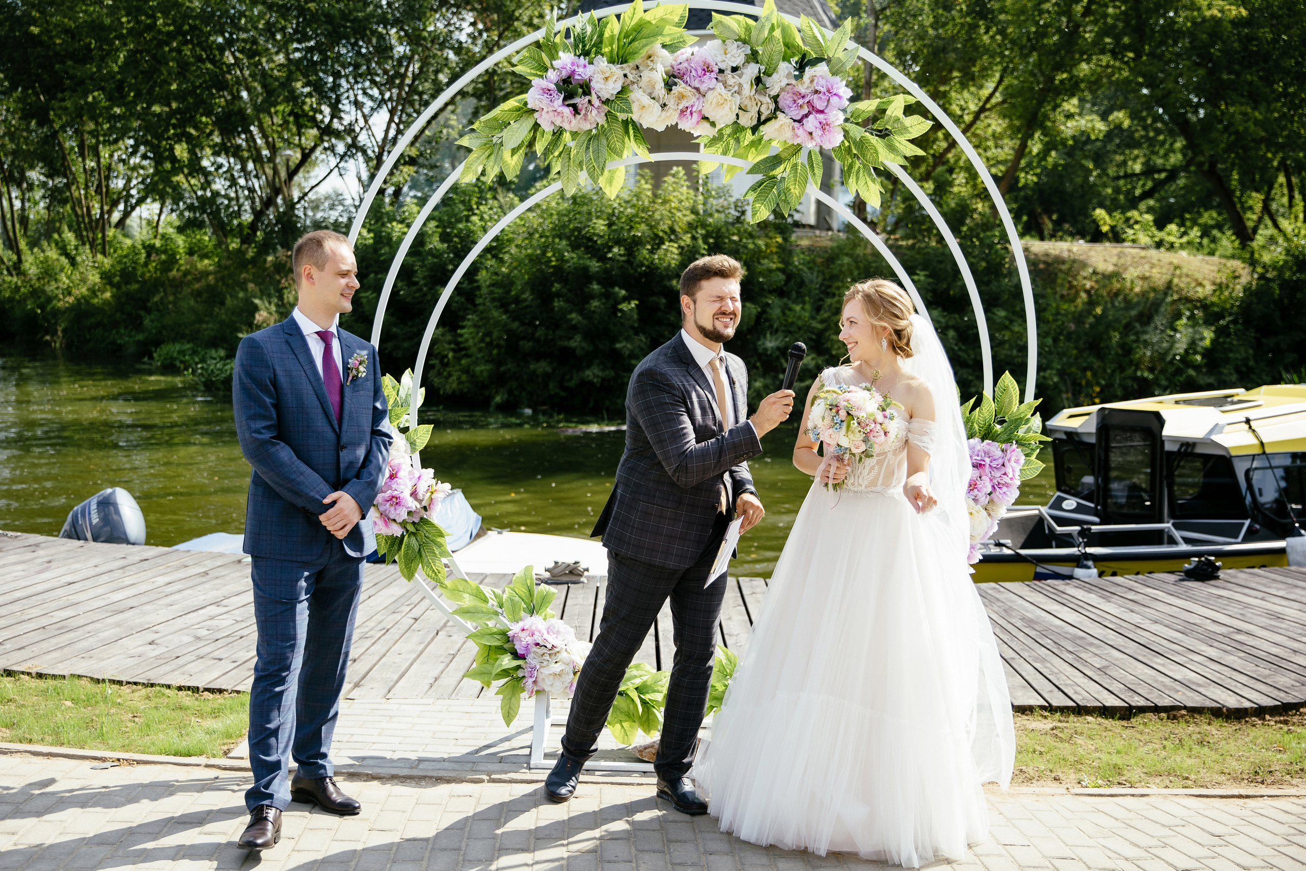 Свадьба в Жуковском. Свадебная фотосессия в Быково. Свадьба в яхт-клубе Ново-Рождественно. Свадебный и семейный фотограф Екатерина Иванова