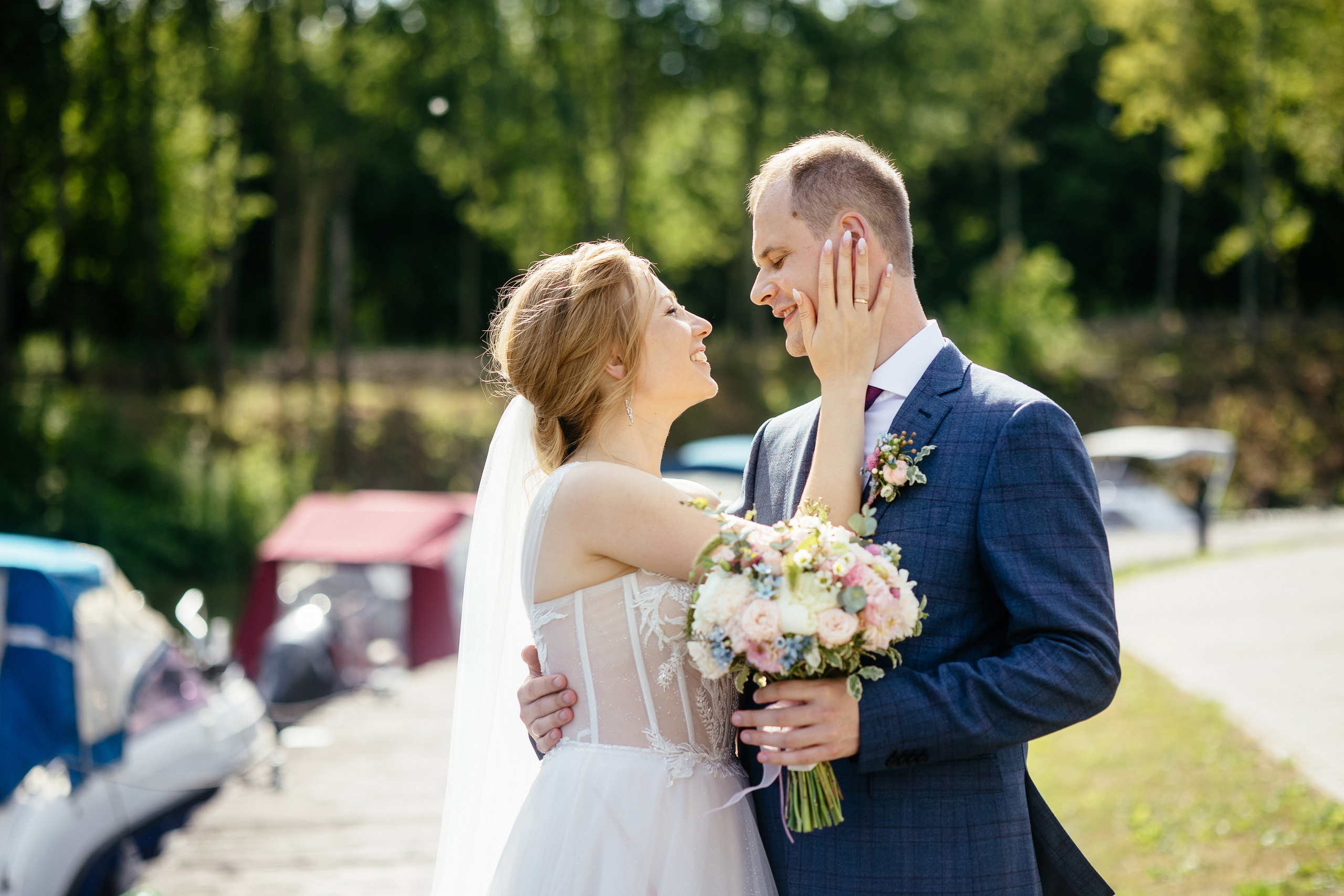 Свадьба в Жуковском. Свадебная фотосессия в Быково. Свадьба в яхт-клубе Ново-Рождественно. Свадебный и семейный фотограф Екатерина Иванова