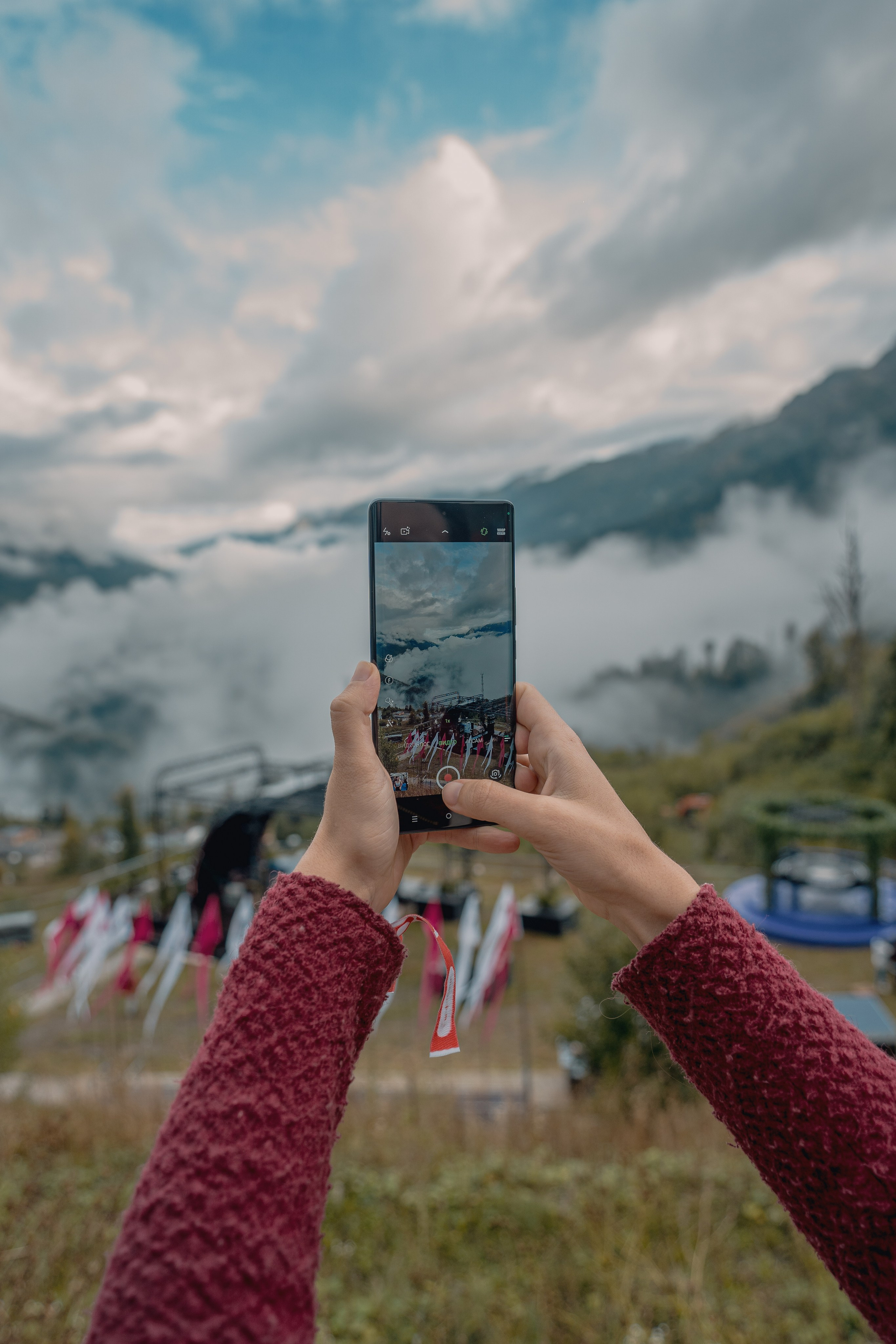 Фотография для рекламы флагмана телефона 