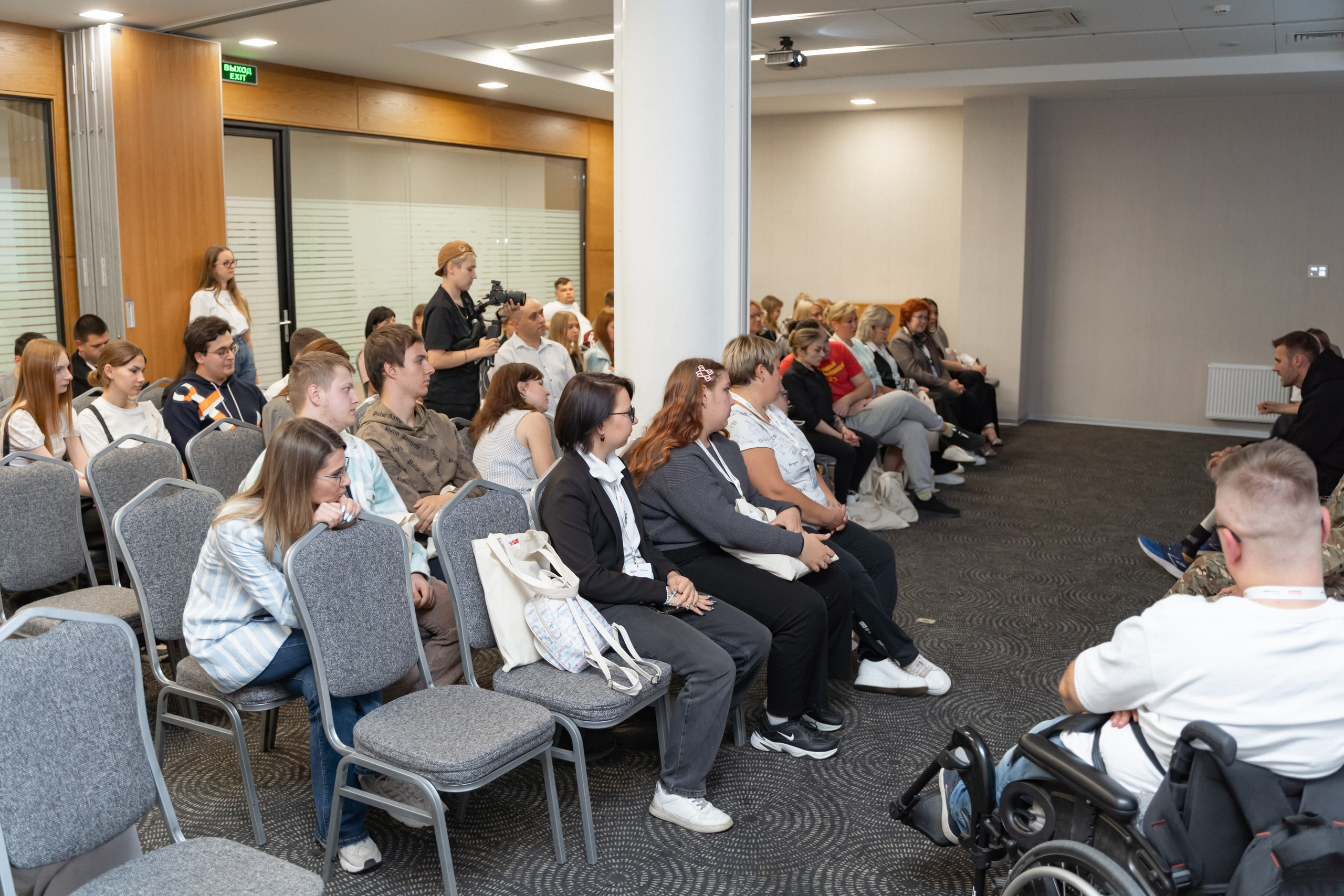 Окружная платформа Всероссийского инклюзивного проекта «Крылья возможностей» 2024. Фотограф Надежда Погребняк | Рязань | Москва