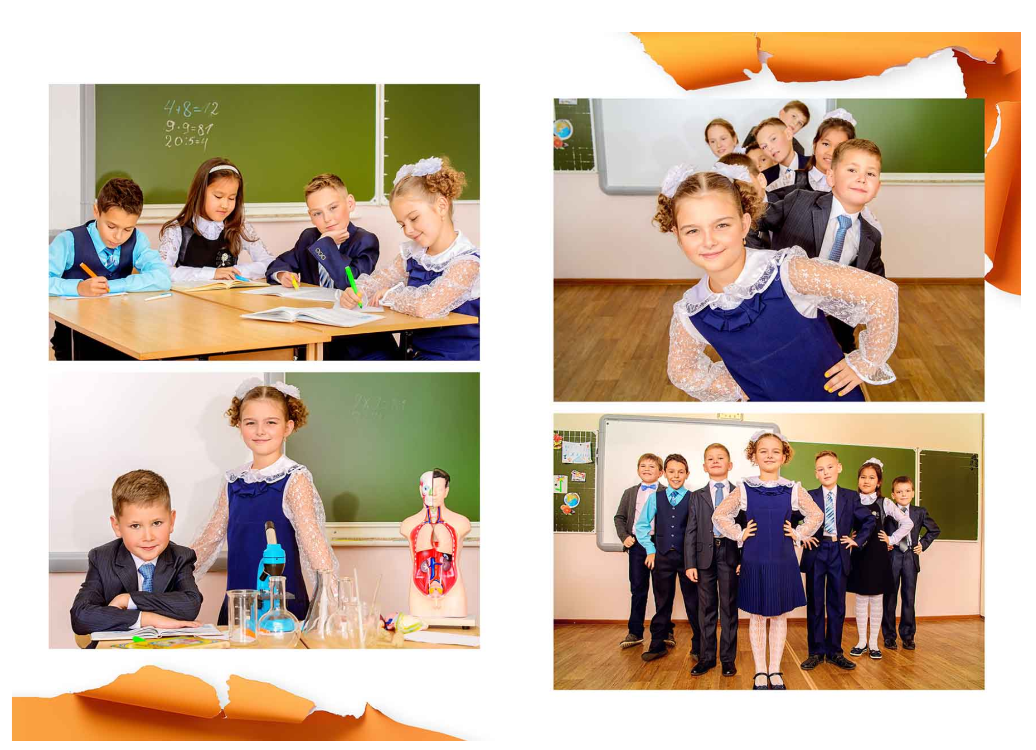 Выпускные альбомы 1-4 класс школьные красивые альбомы