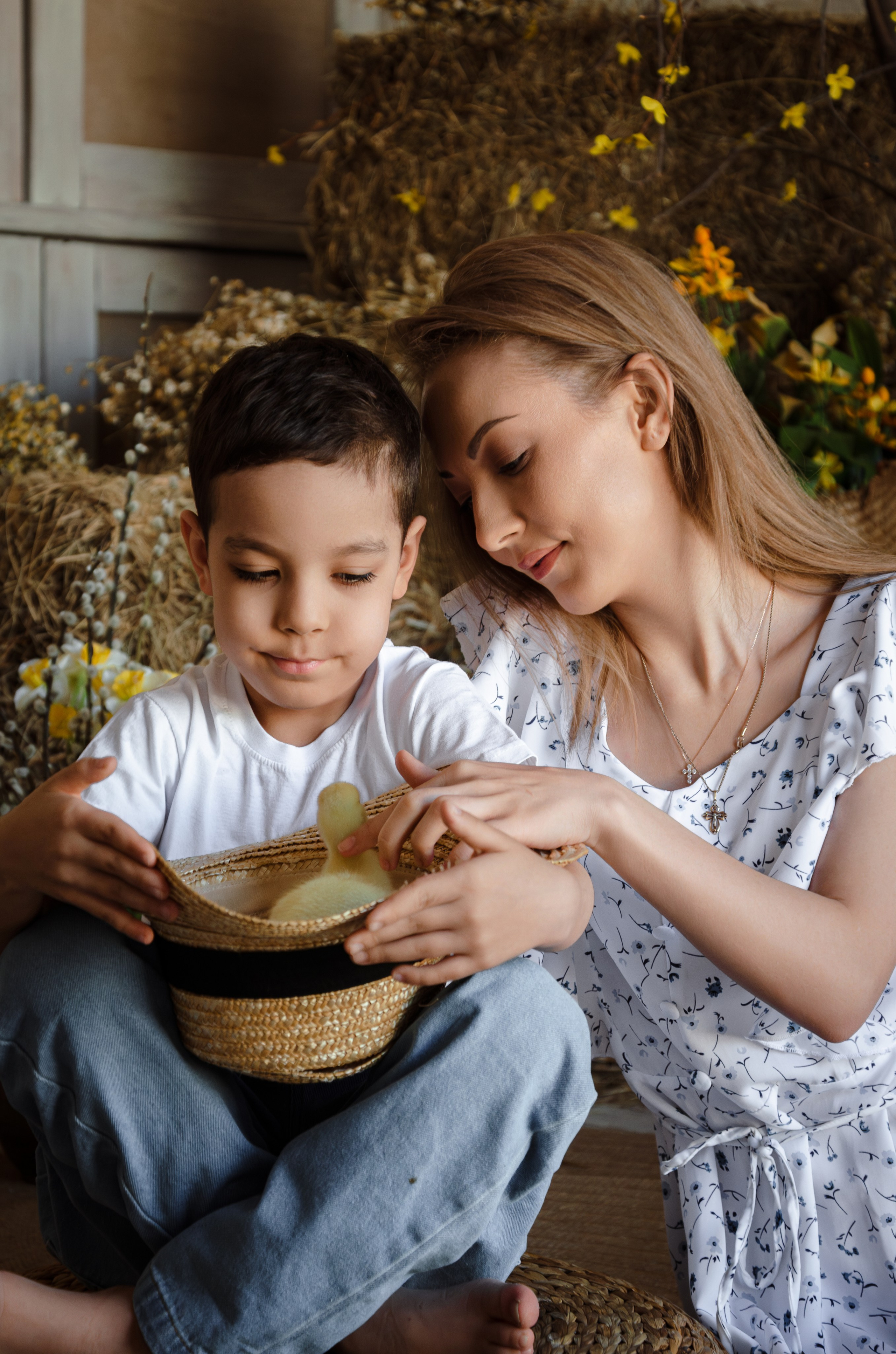 Мама и ее маленький фермер. Фотографы в Тюмени Андрей и Лидия Войвод
