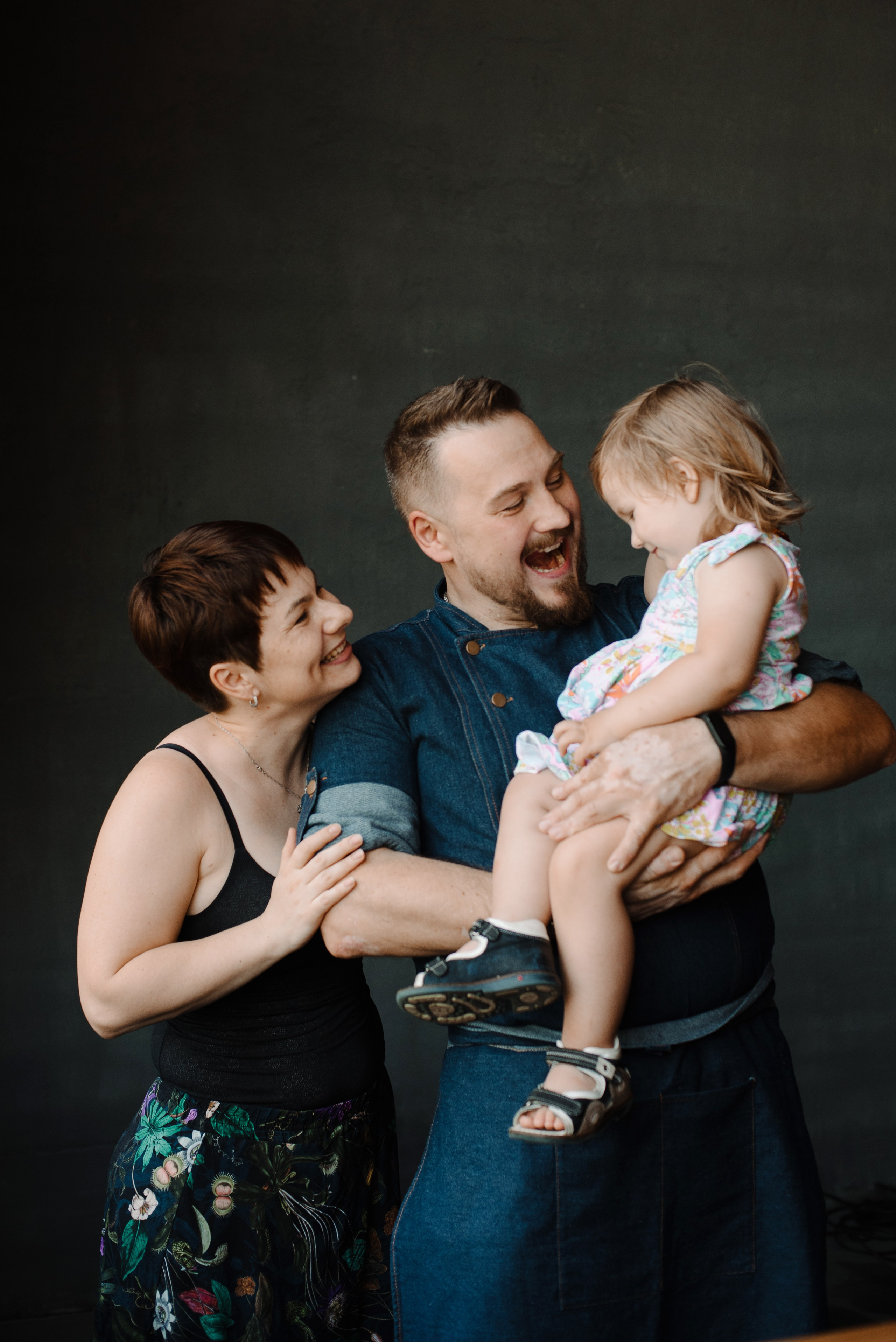 Сергей, Нина и Ева. Фотограф Алиса Калинина