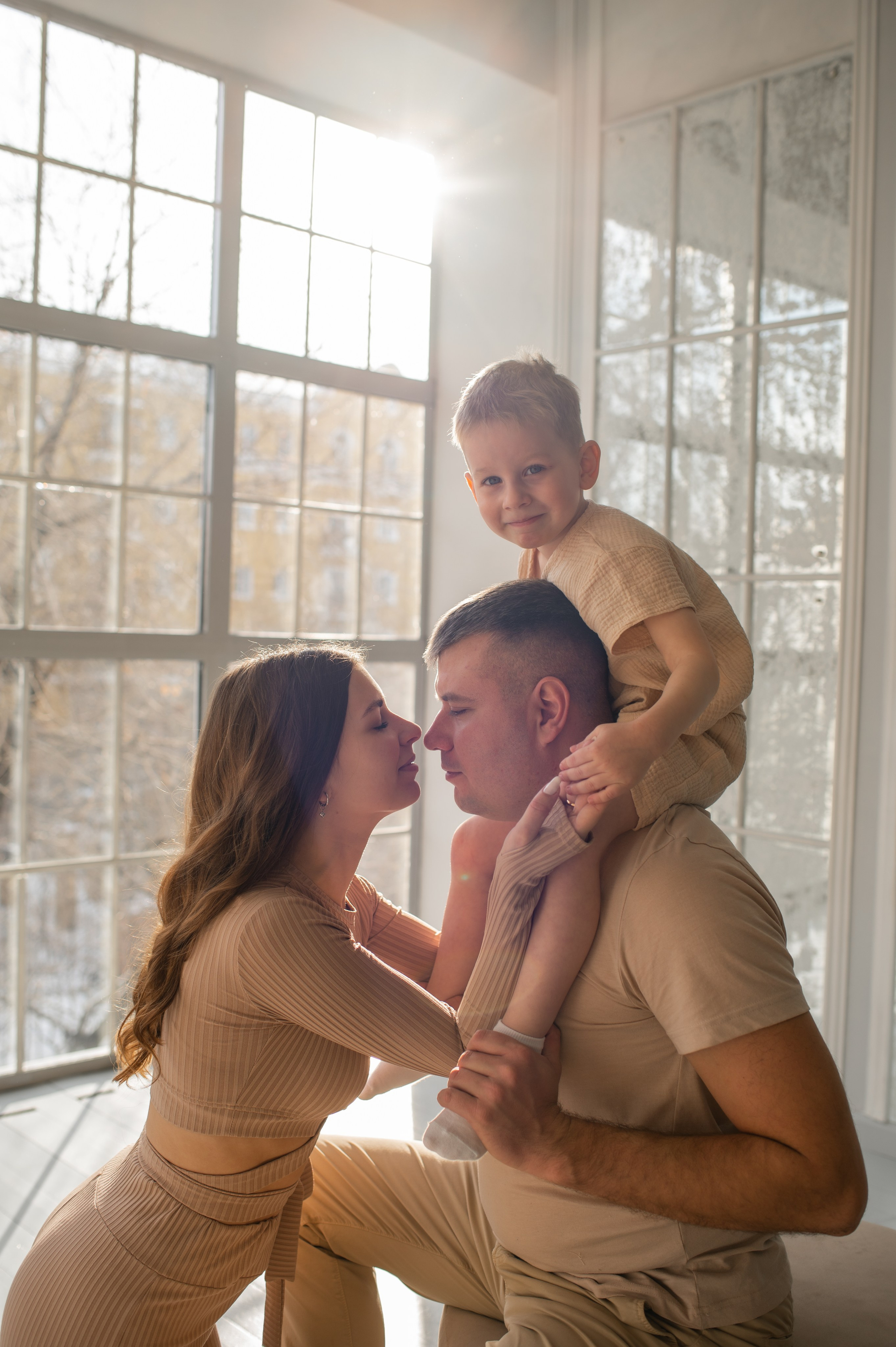 Софа, Захар, Костя. Фотограф Виктория Воронина