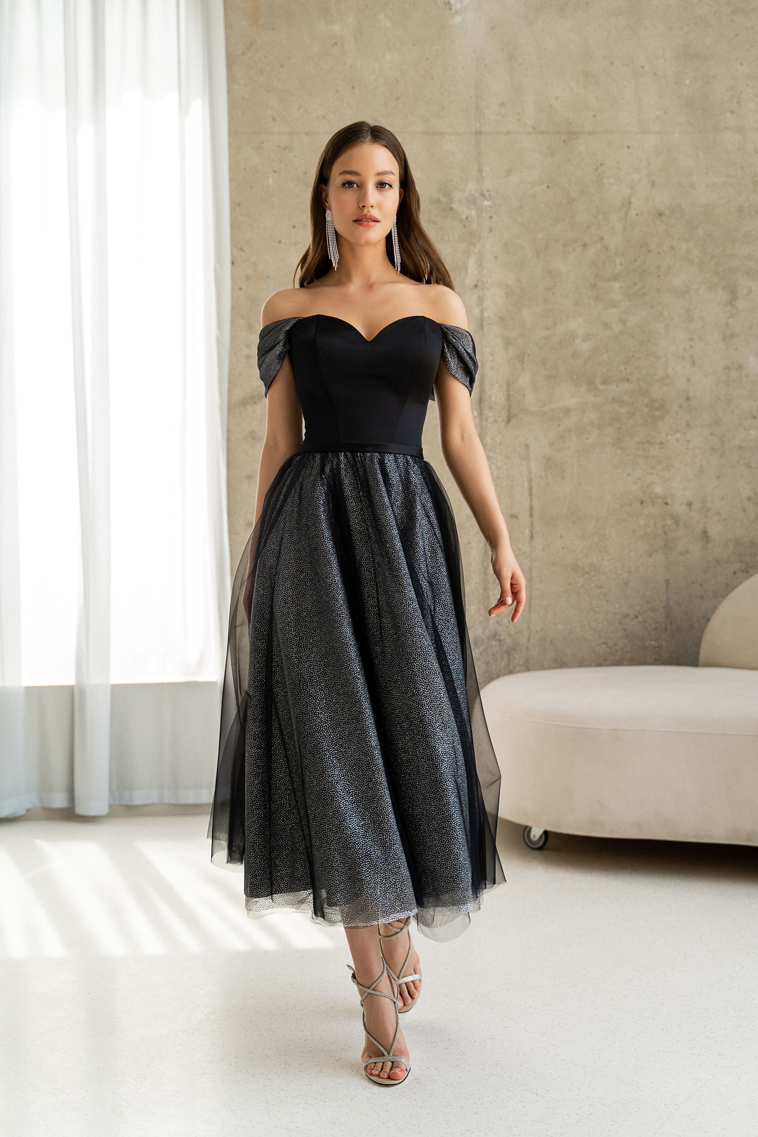 Съемка вечерних платьев NOLLA с Анастасией. Свадебный и портретный фотограф Клипа Максим