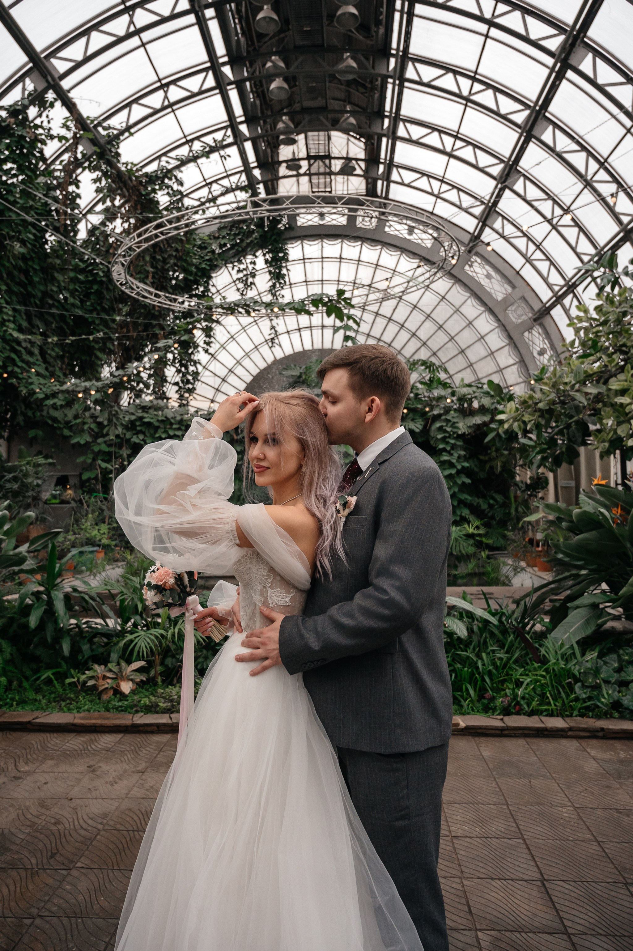 Оранжерея Таврического сада. Свадебный и семейный фотограф из Санкт-Петербурга Климов Анатолий