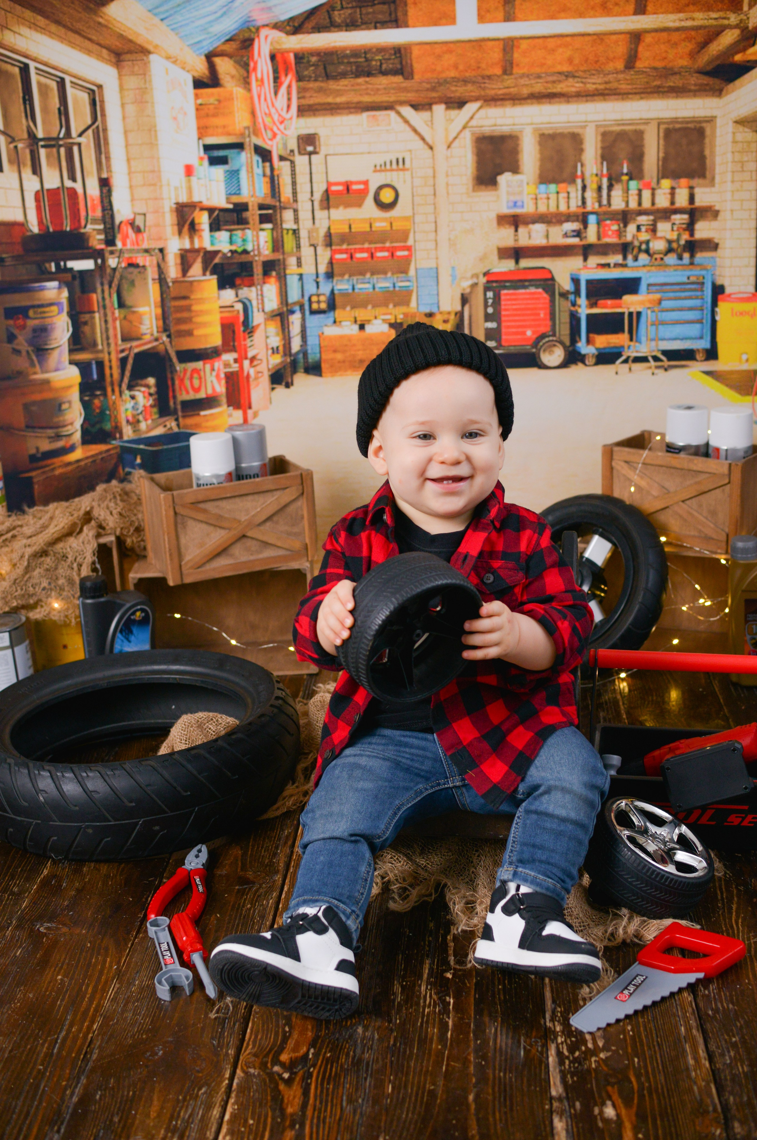 Первые кадры с фотосессии к годику. Фотограф новорожденных Краснодар Малышенко Надежда
