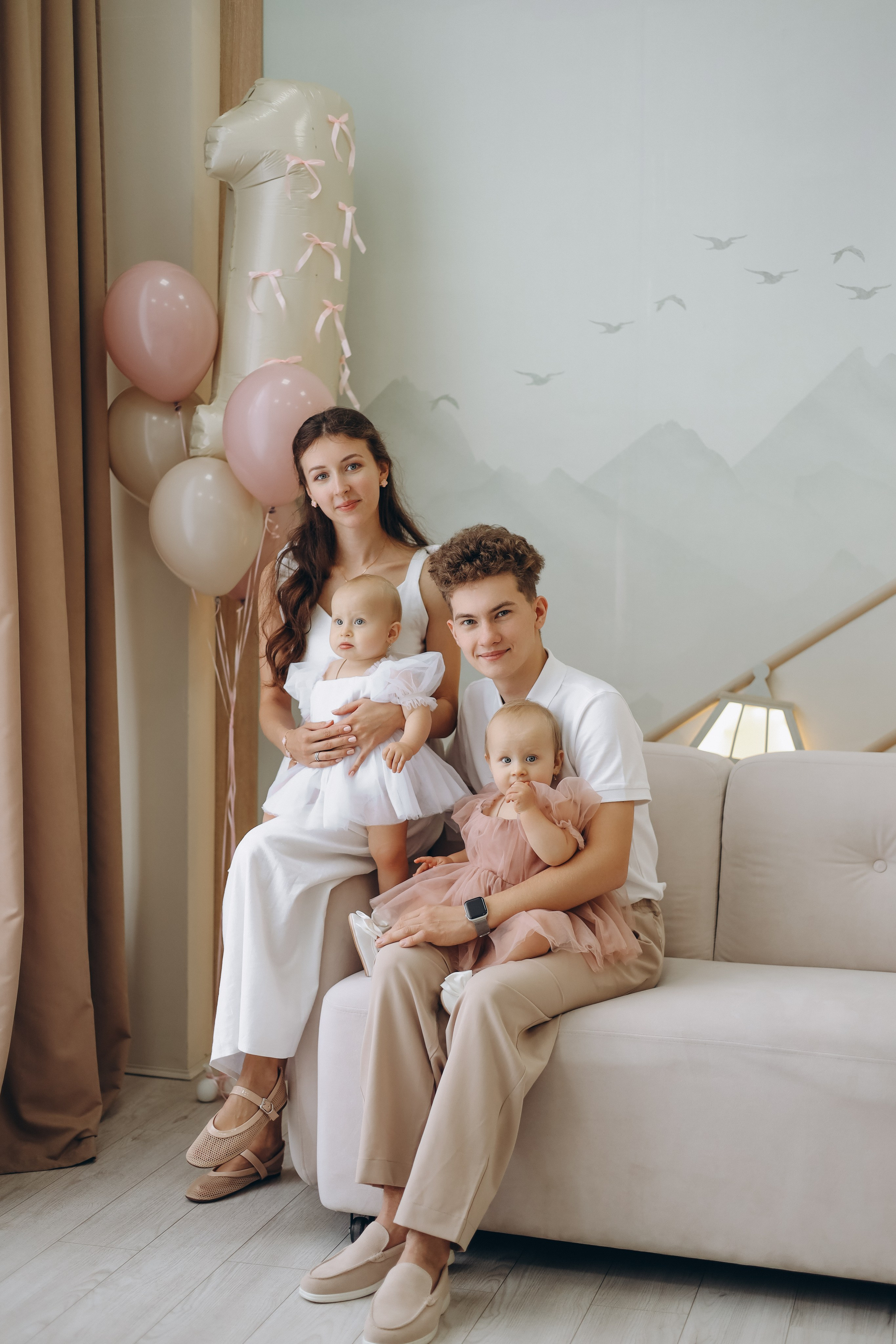 Годик на двоих. Диана Чечель. Свадебный и семейный фотограф в Москве