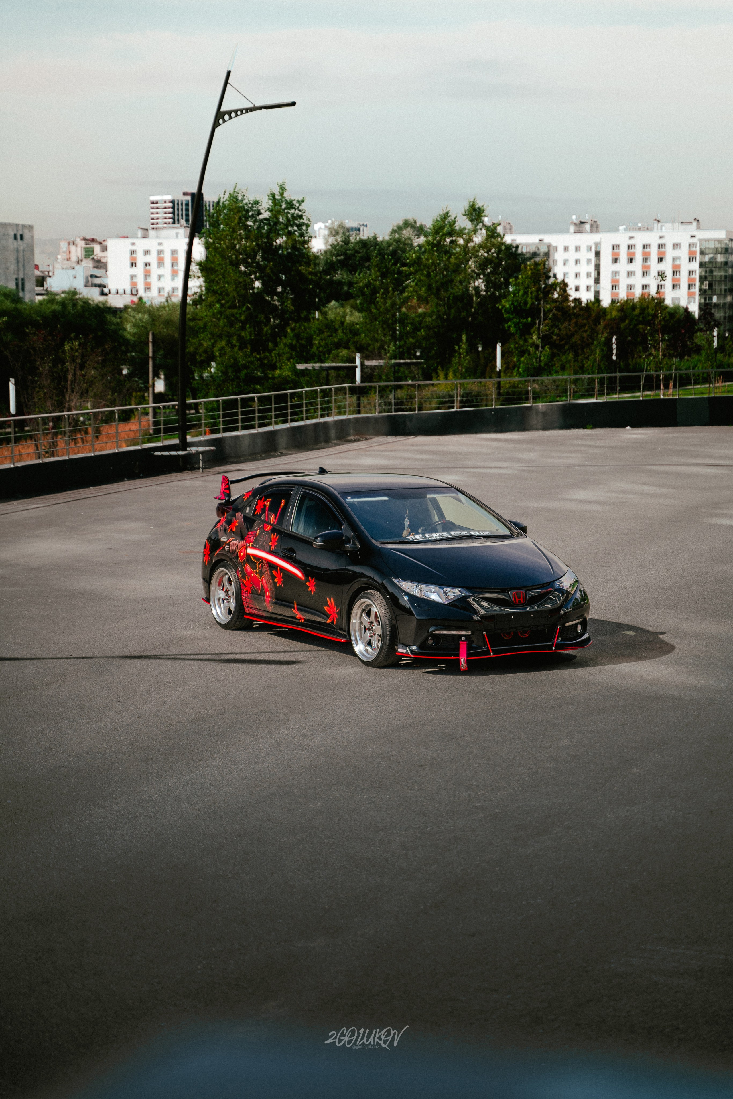 Honda Civic. Автомобильный фотограф и видеограф в Санкт-Петербурге I 2golukov prod