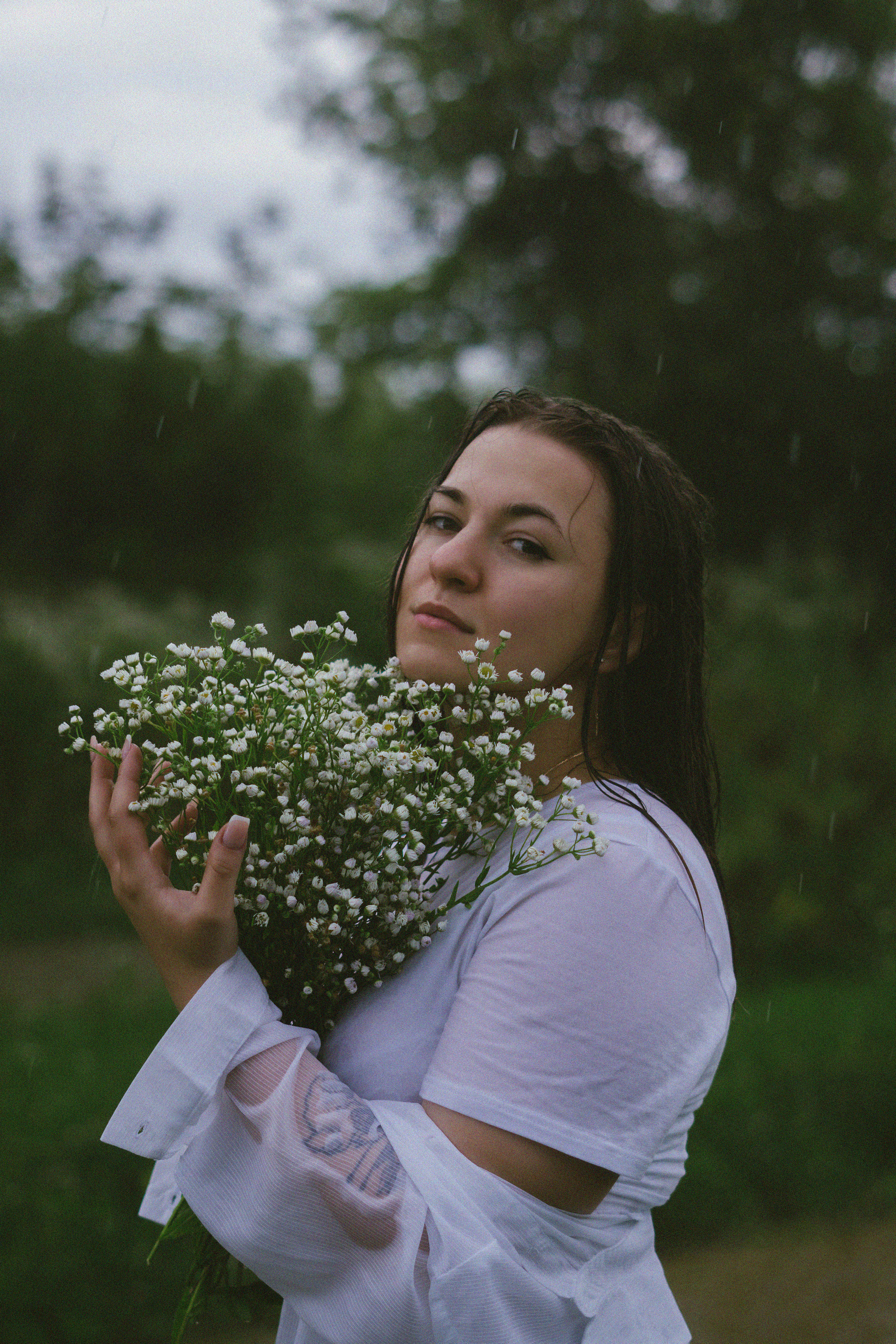 Прогулка под дождем с Алиной. Фотограф в Липецке и Москве Рыкова Юлия