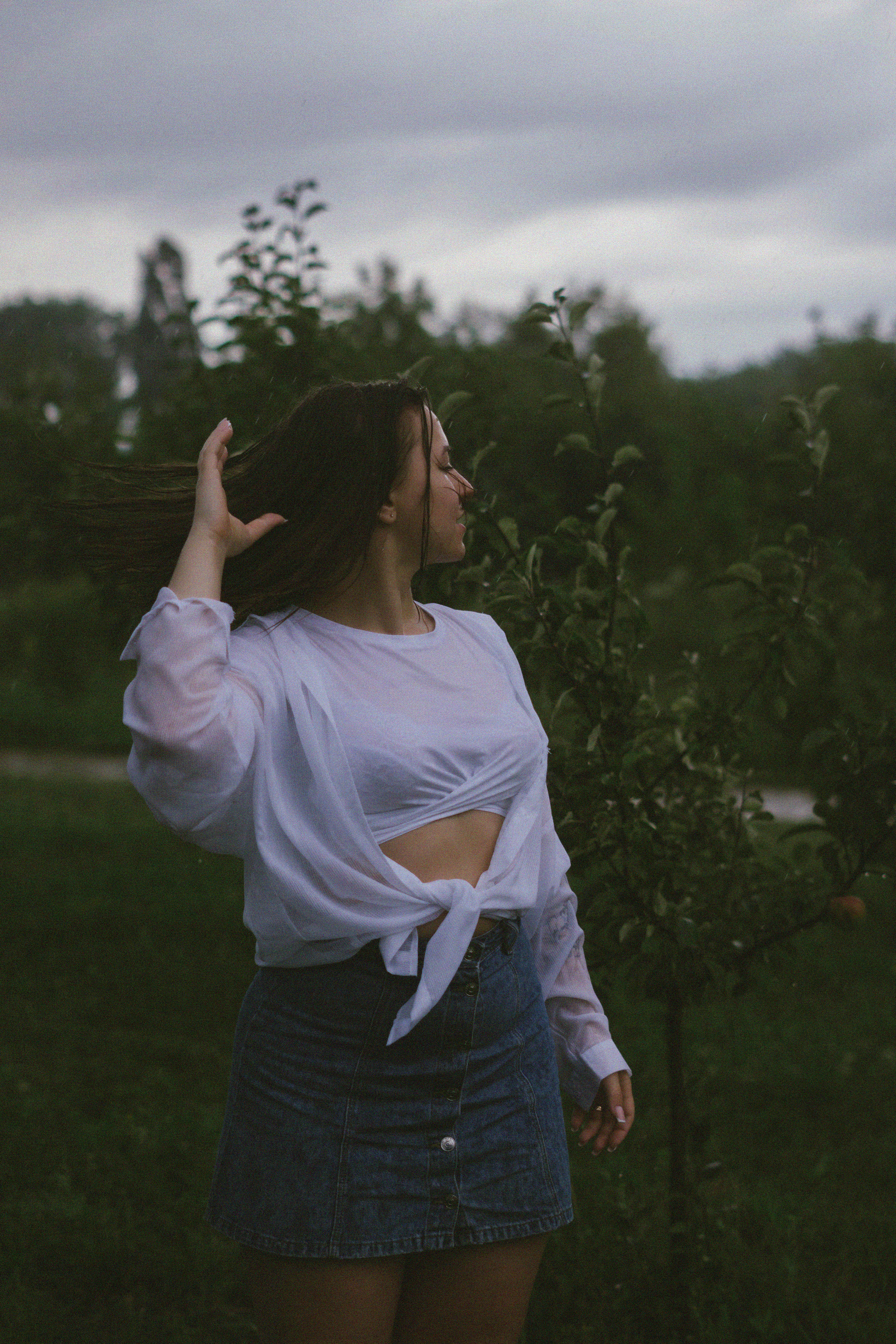 Прогулка под дождем с Алиной. Фотограф в Липецке и Москве Рыкова Юлия