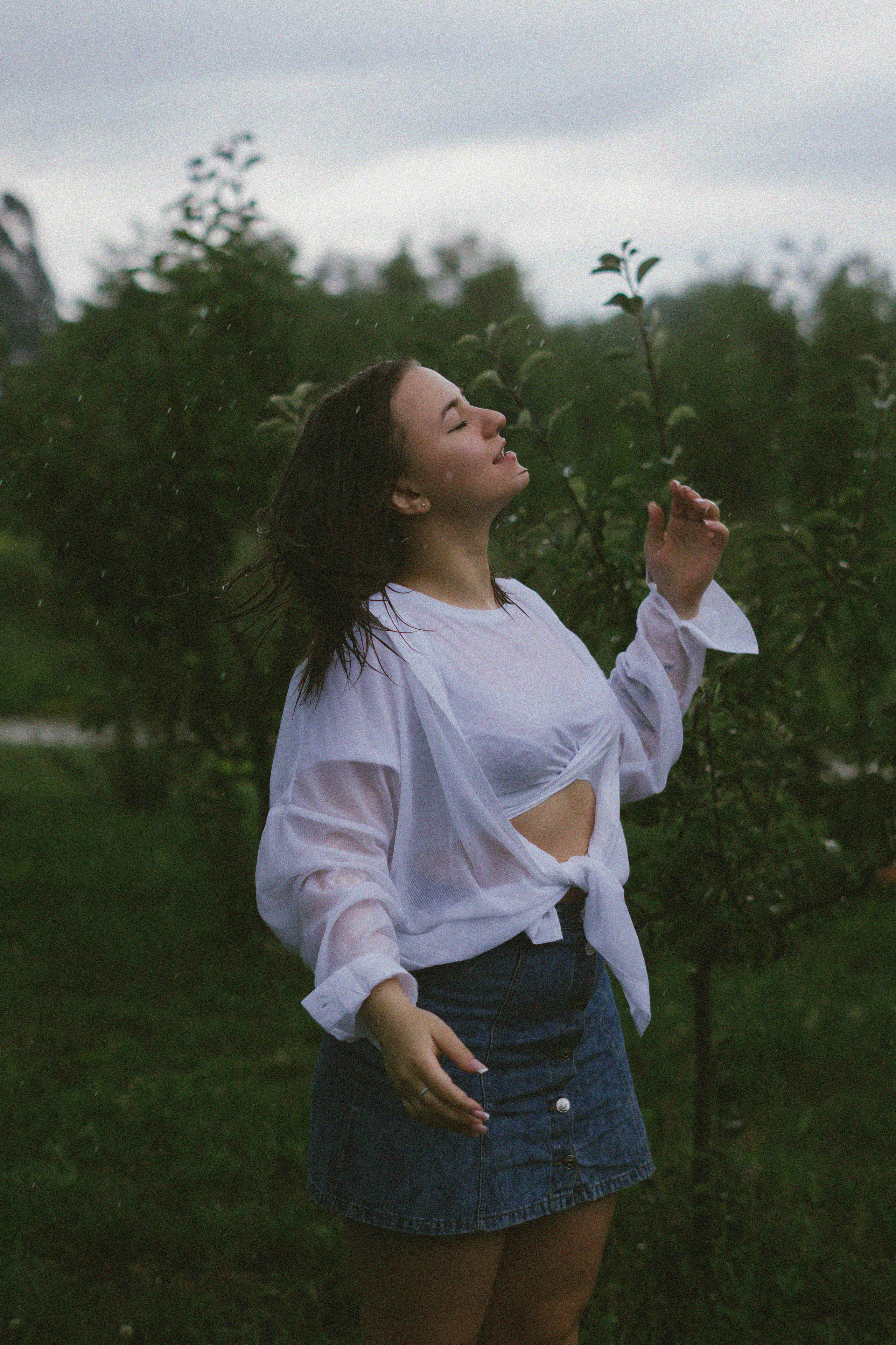 Прогулка под дождем с Алиной. Фотограф в Липецке и Москве Рыкова Юлия