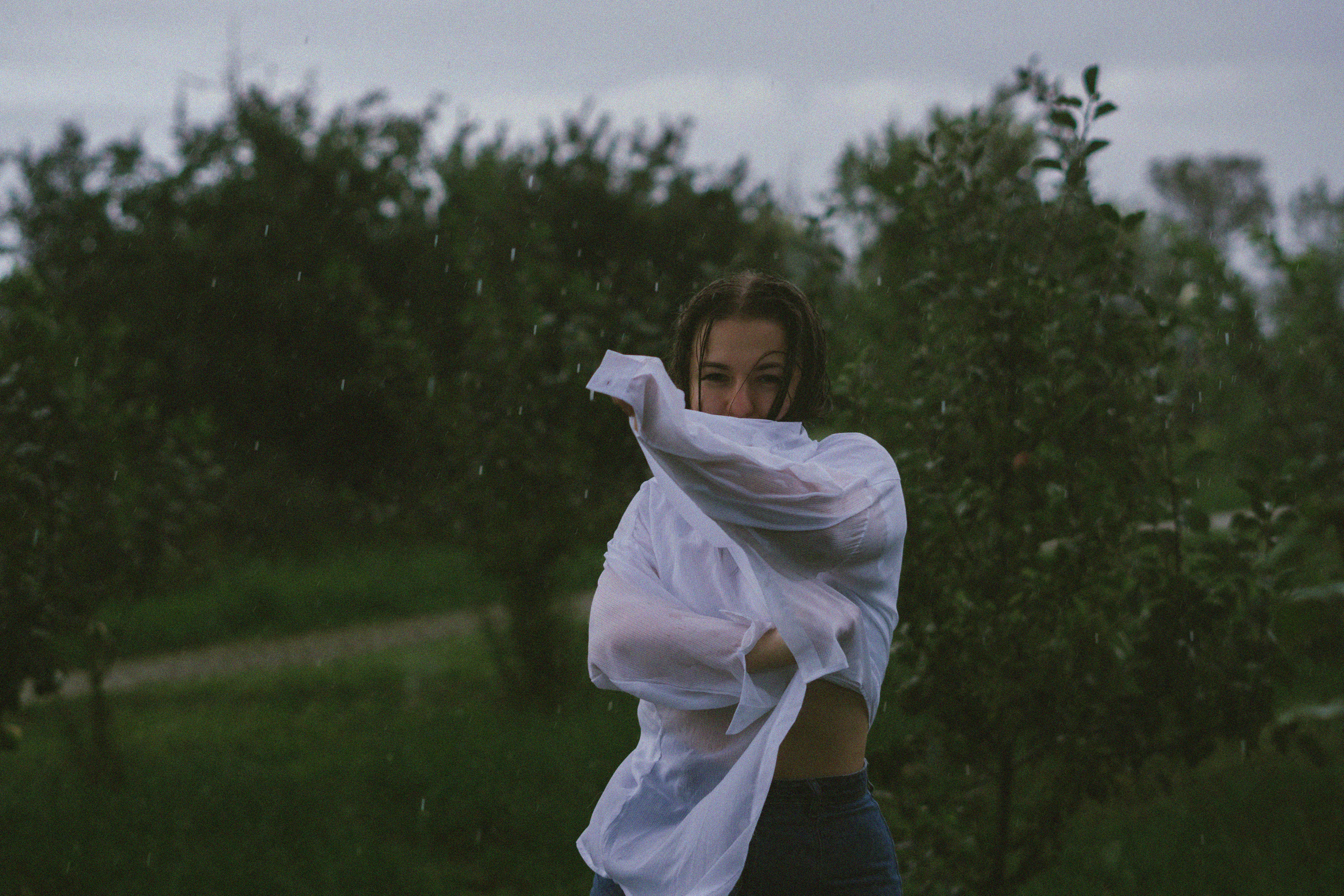 Прогулка под дождем с Алиной. Фотограф в Липецке и Москве Рыкова Юлия