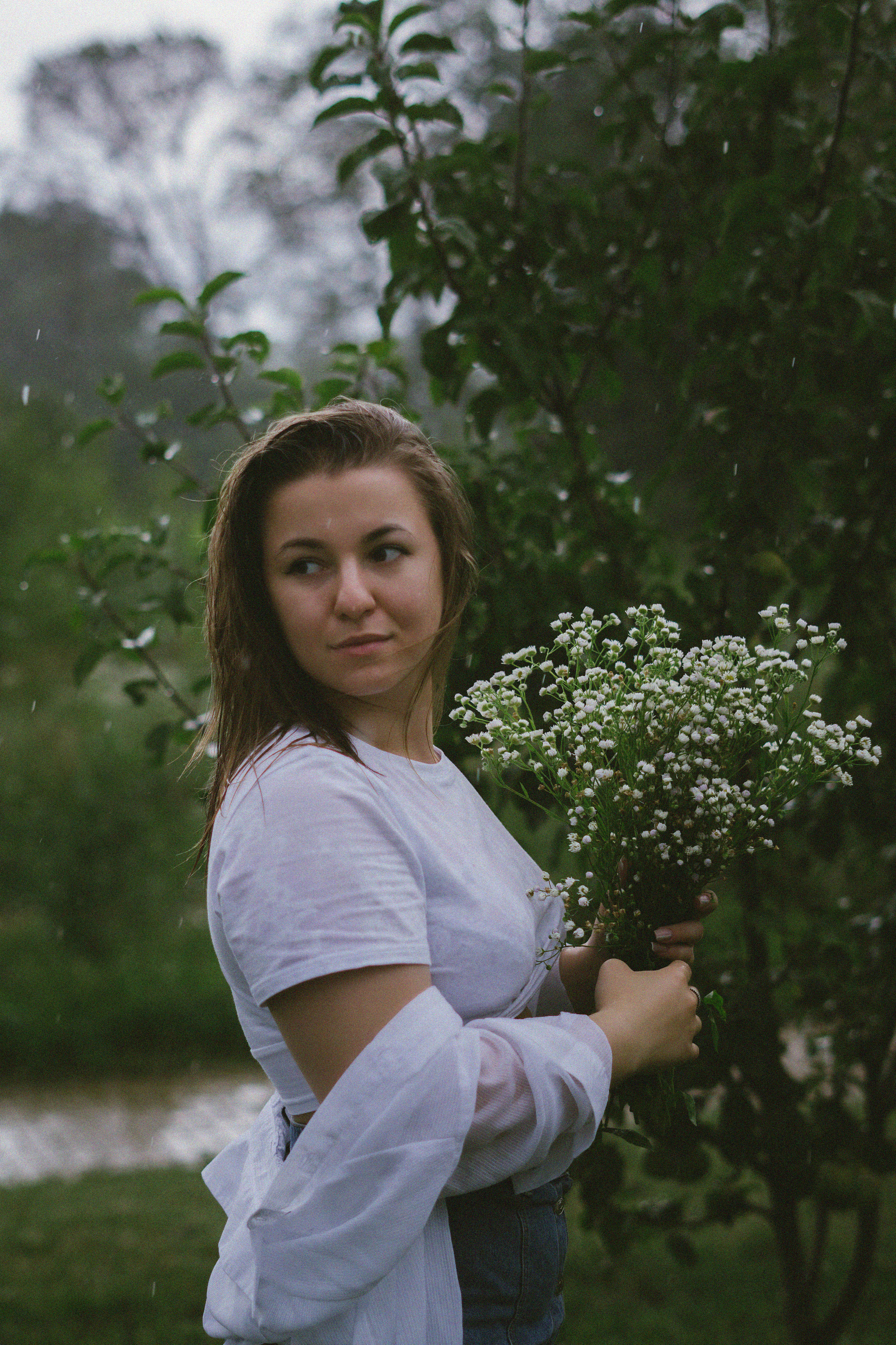 Прогулка под дождем с Алиной. Фотограф в Липецке и Москве Рыкова Юлия