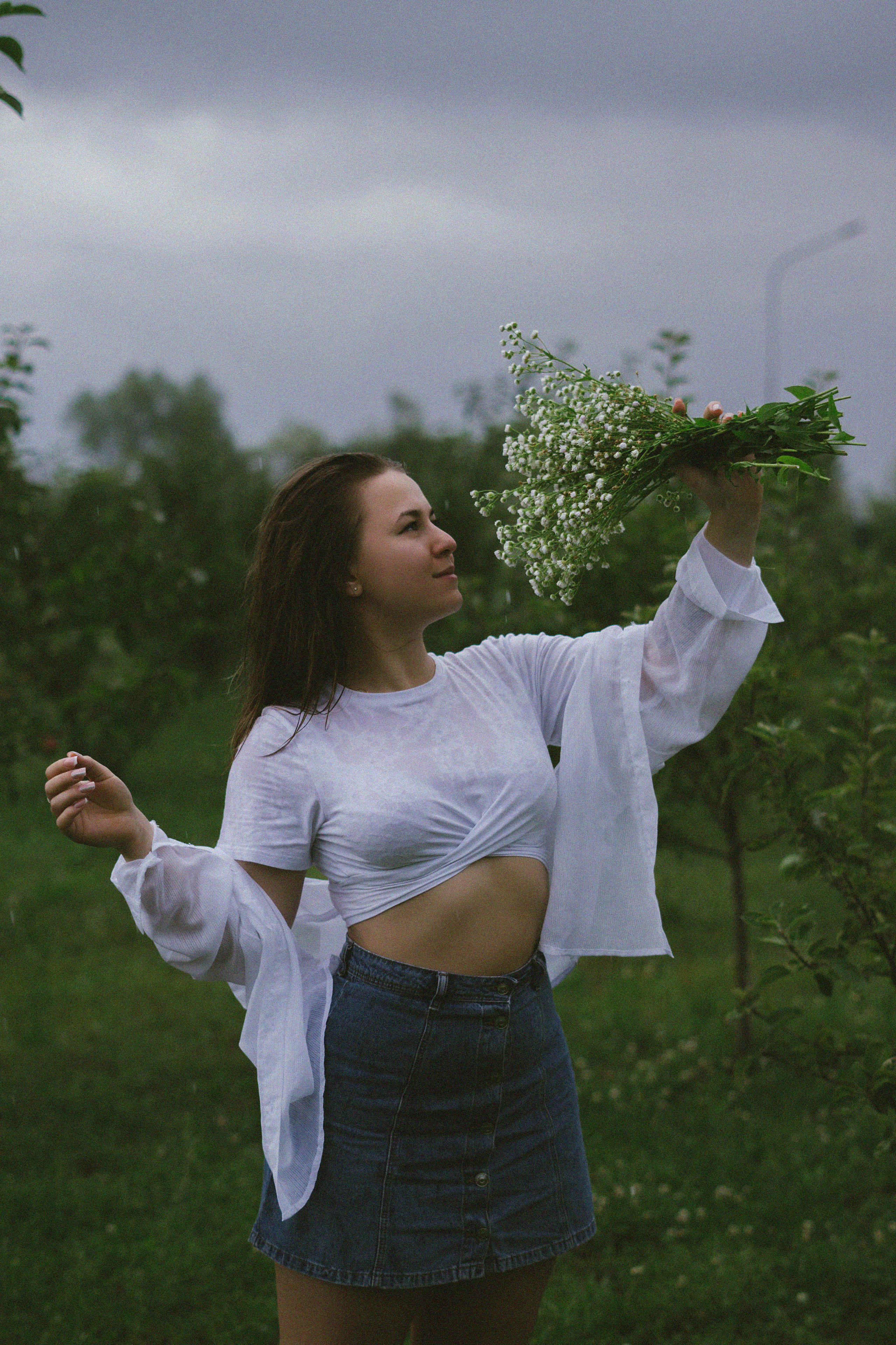 Прогулка под дождем с Алиной. Фотограф в Липецке и Москве Рыкова Юлия