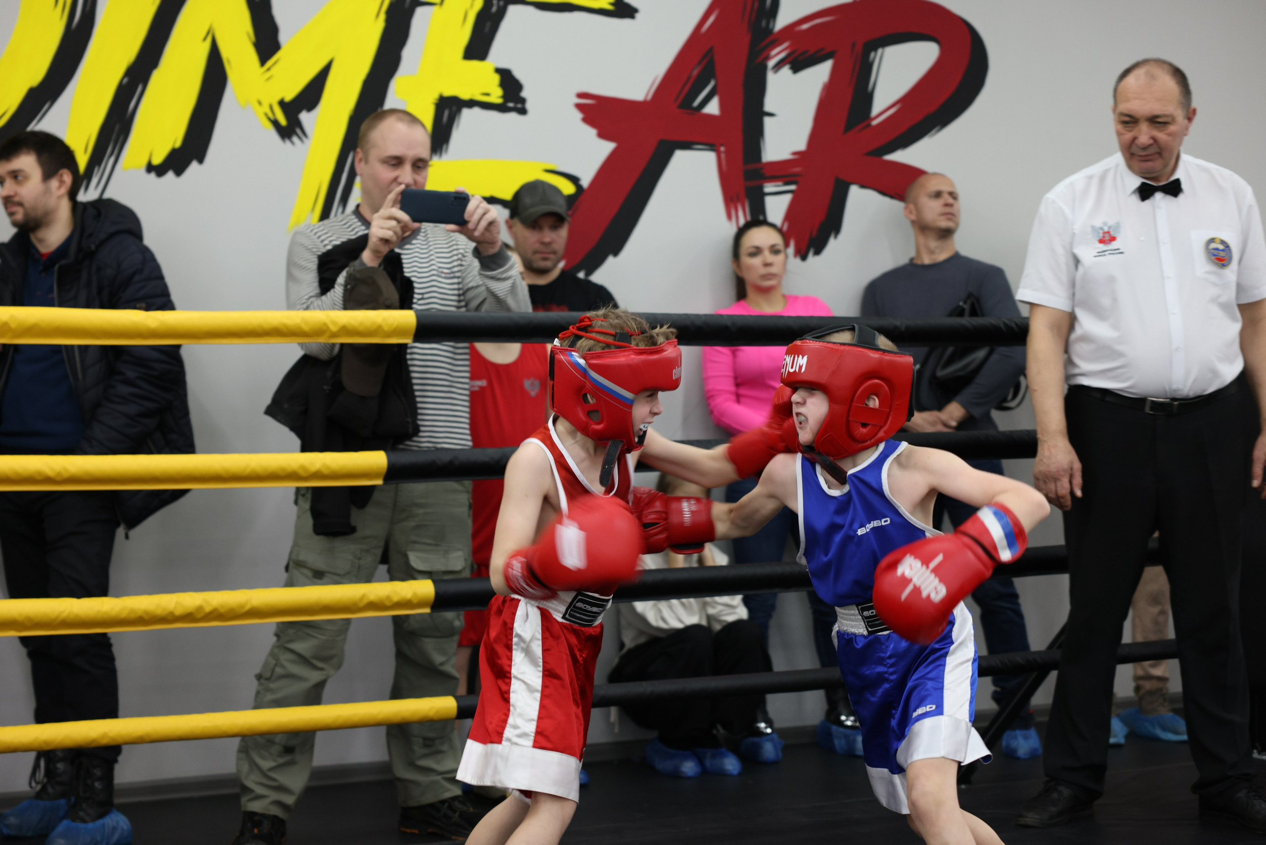 Открытый ринг «кубок ООО «ТЭК НеваСпецТяж». Фотограф Александр Заломаев