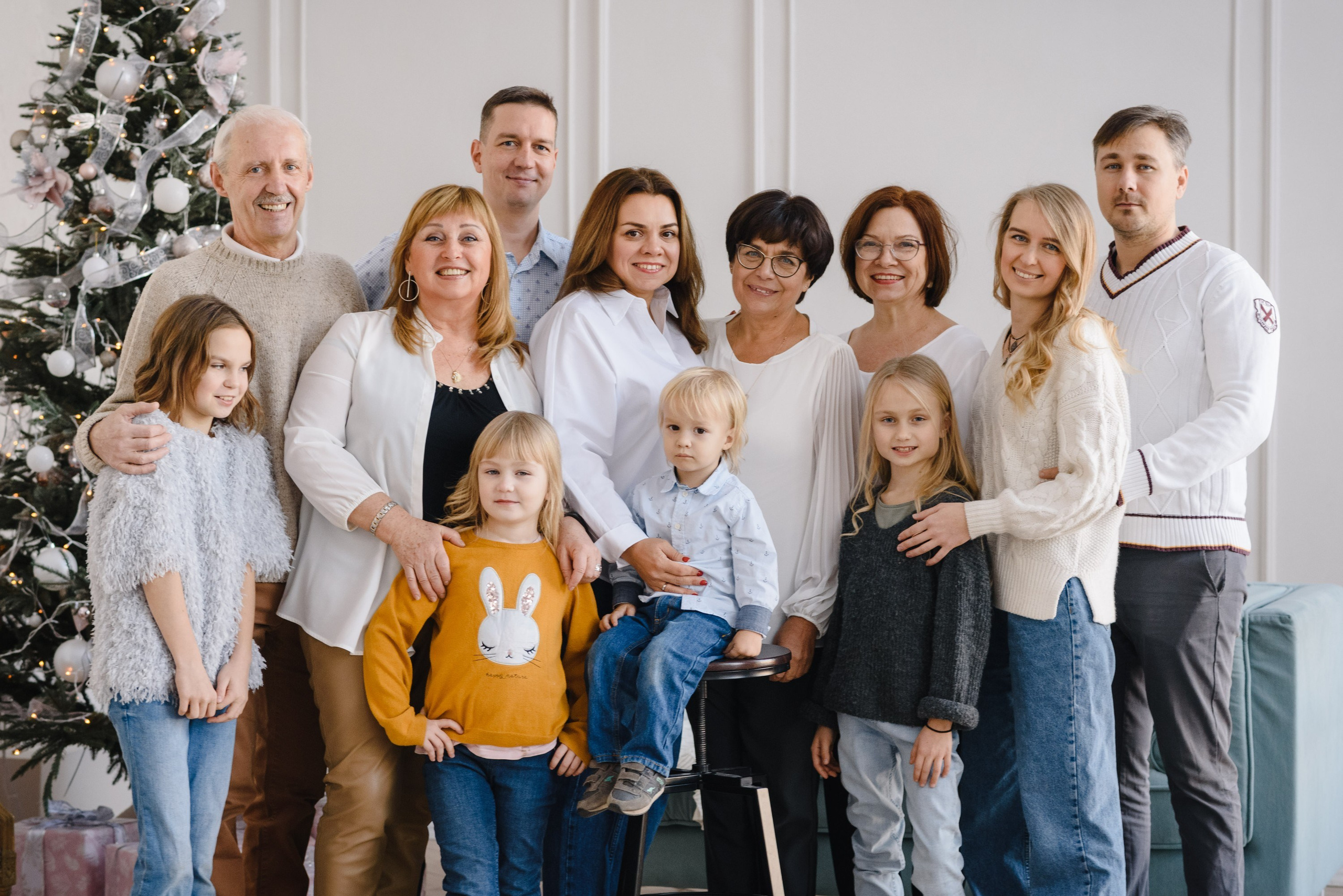 Моя большая семейная фотосессия