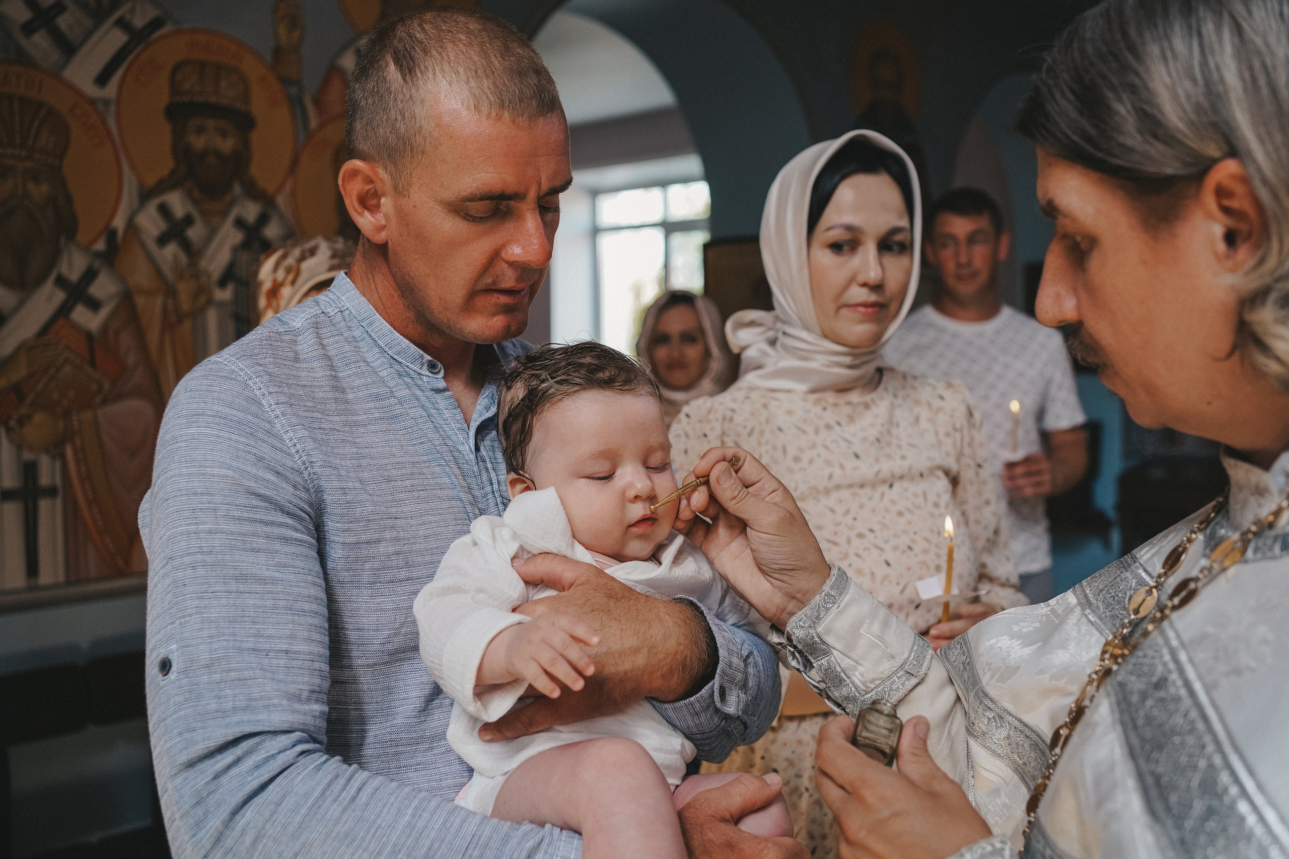 Таинство крещения. Семейный фотограф в Тольятти Екатерина Невзорова