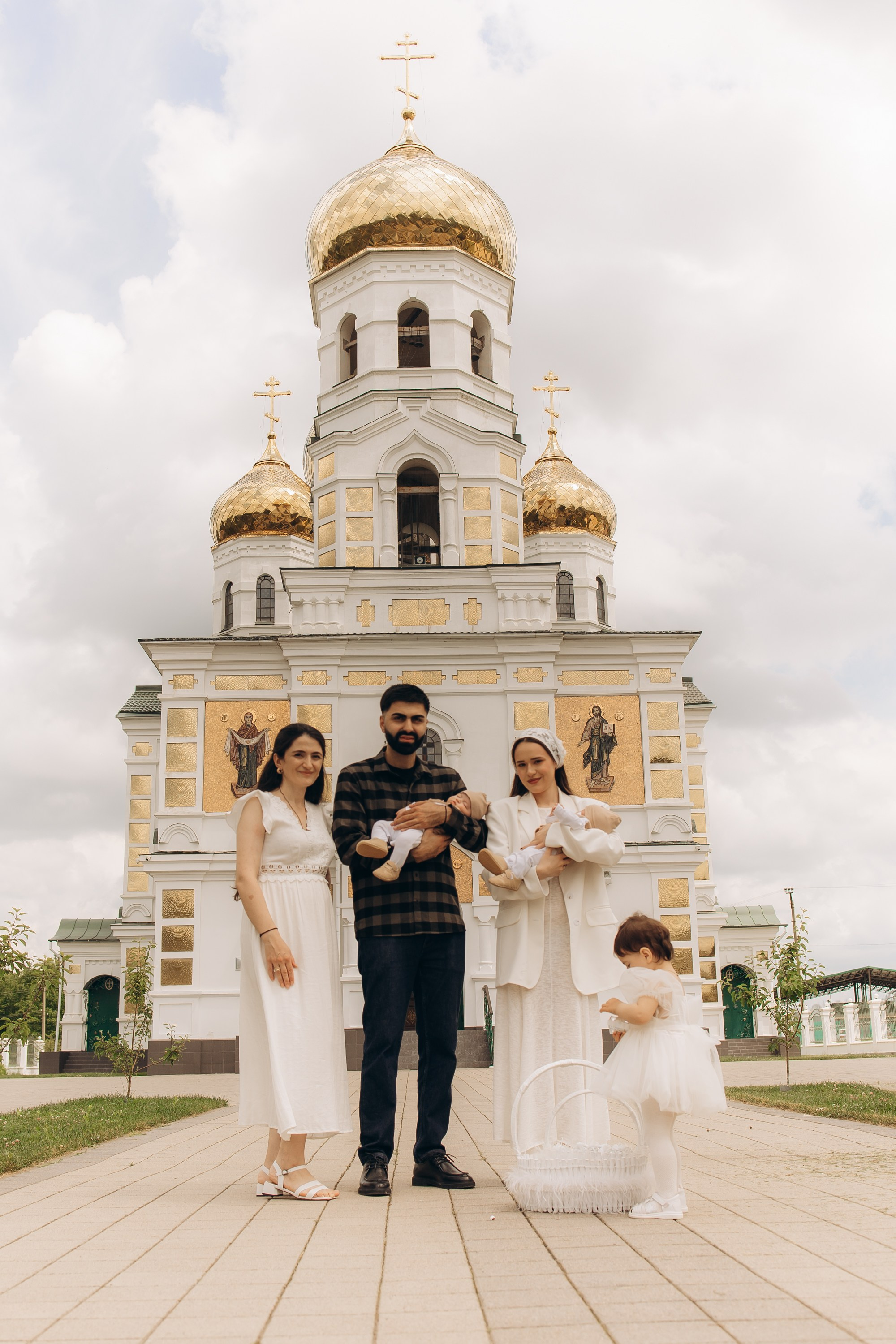 Крещение Николая и Александра. Семейный фотограф в Краснодаре Храмова Анна