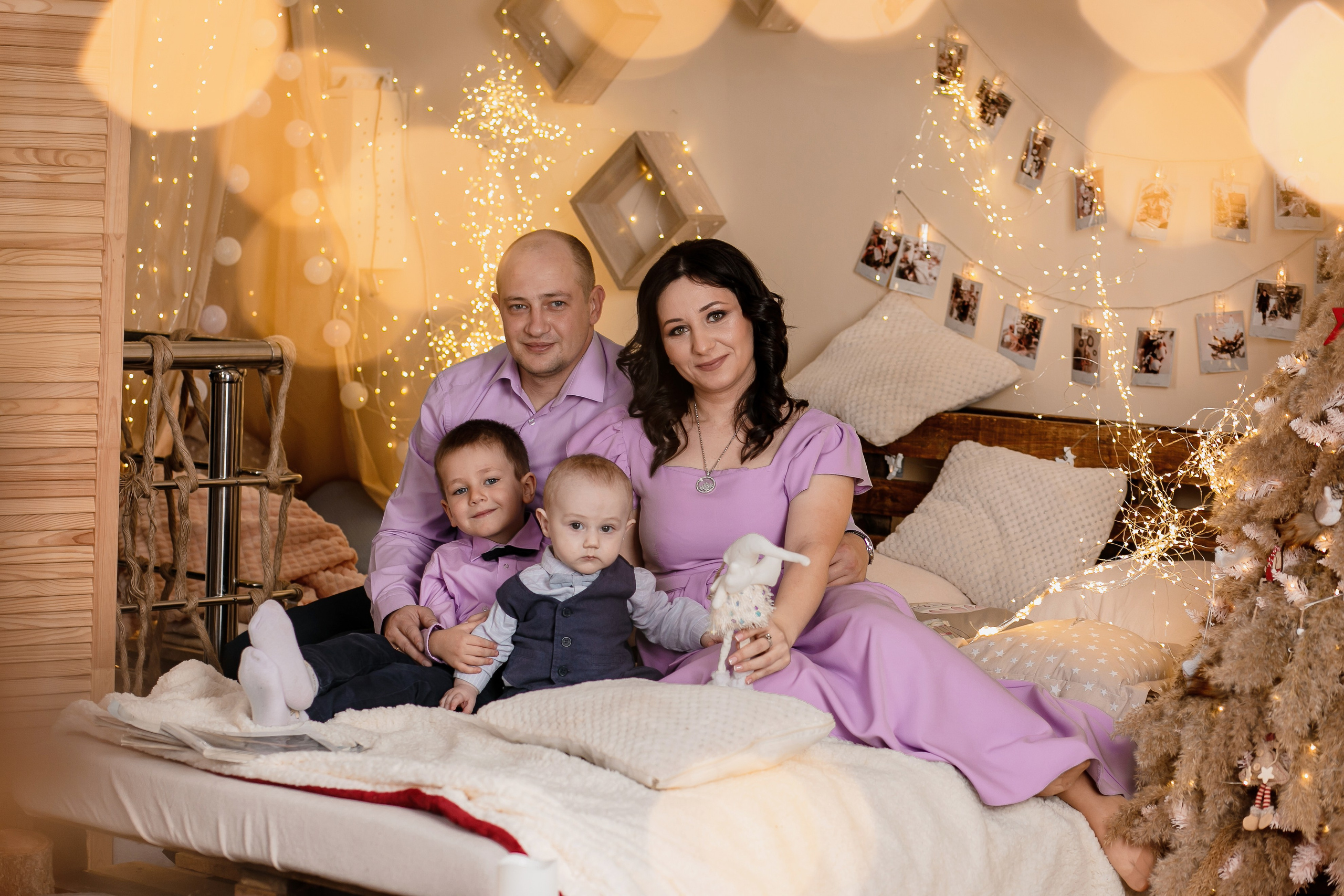 Марина с семьёй. Свадебный и семейный фотограф в Каспийске Алёна Нурмагомедова