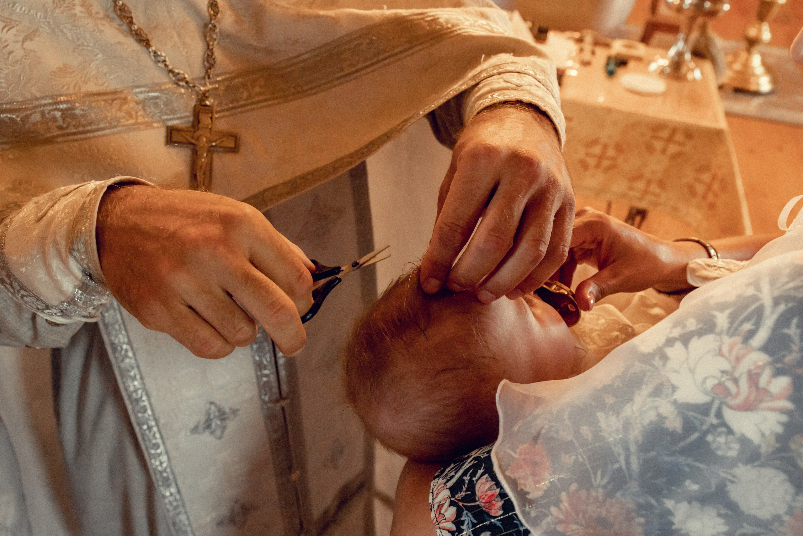 Крещение Аделины. Свадебный фотограф Славянск-на-Кубани Инна Кириенко