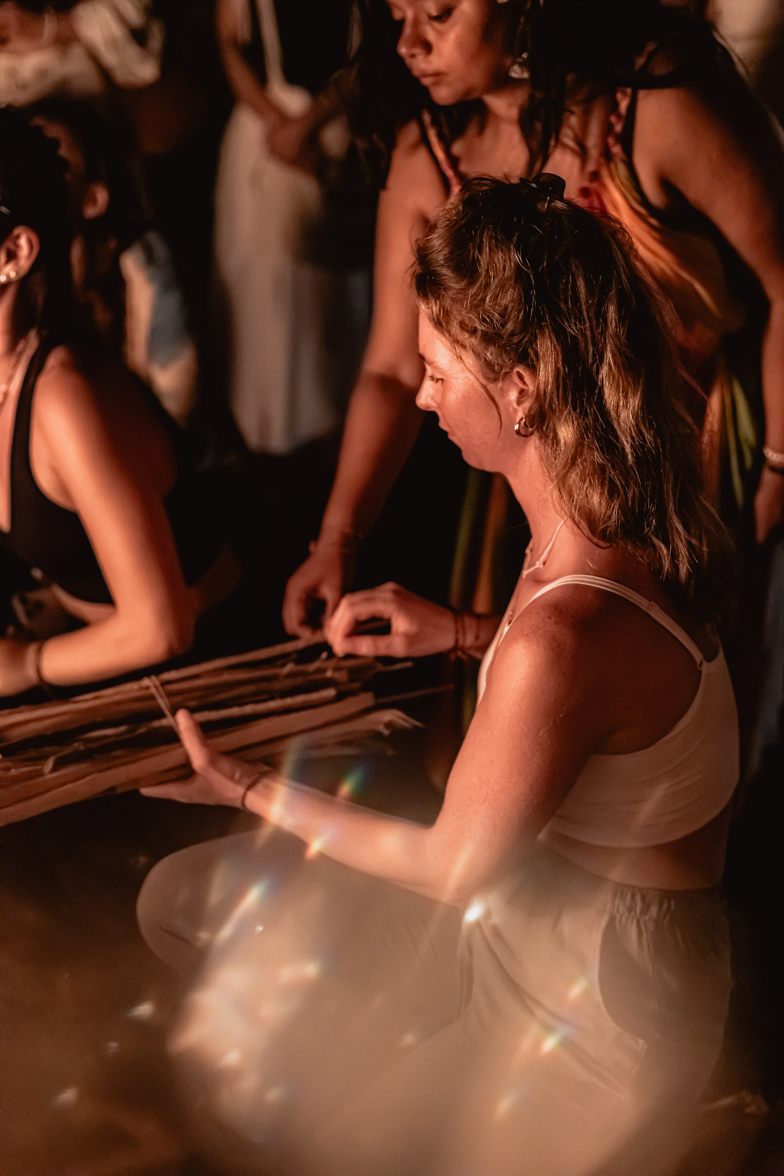 Cacao ceremony Full moon jan w Juan. Mariam Bagdasaryan