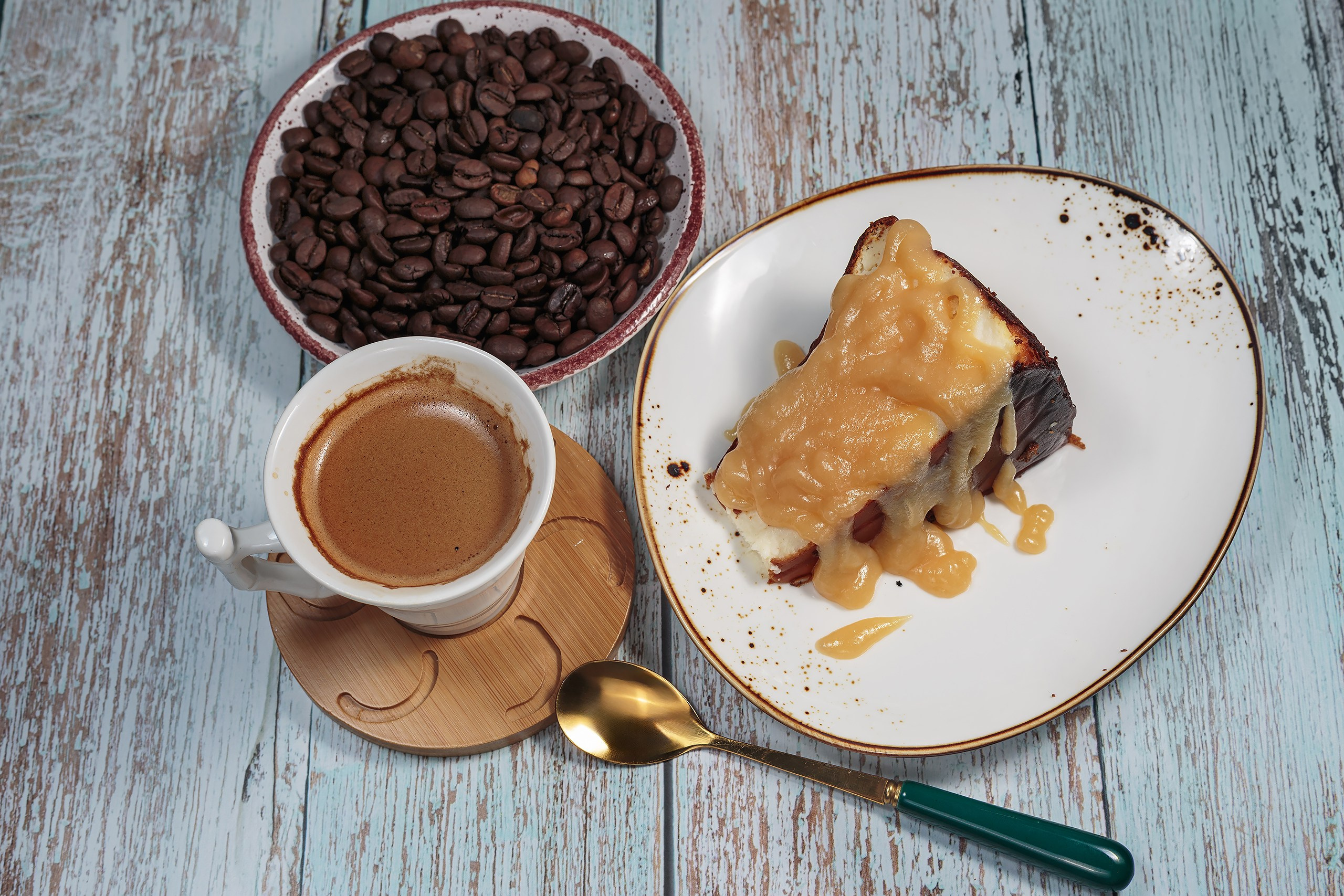 чизкейк в кофейне-кондитерской Konfi