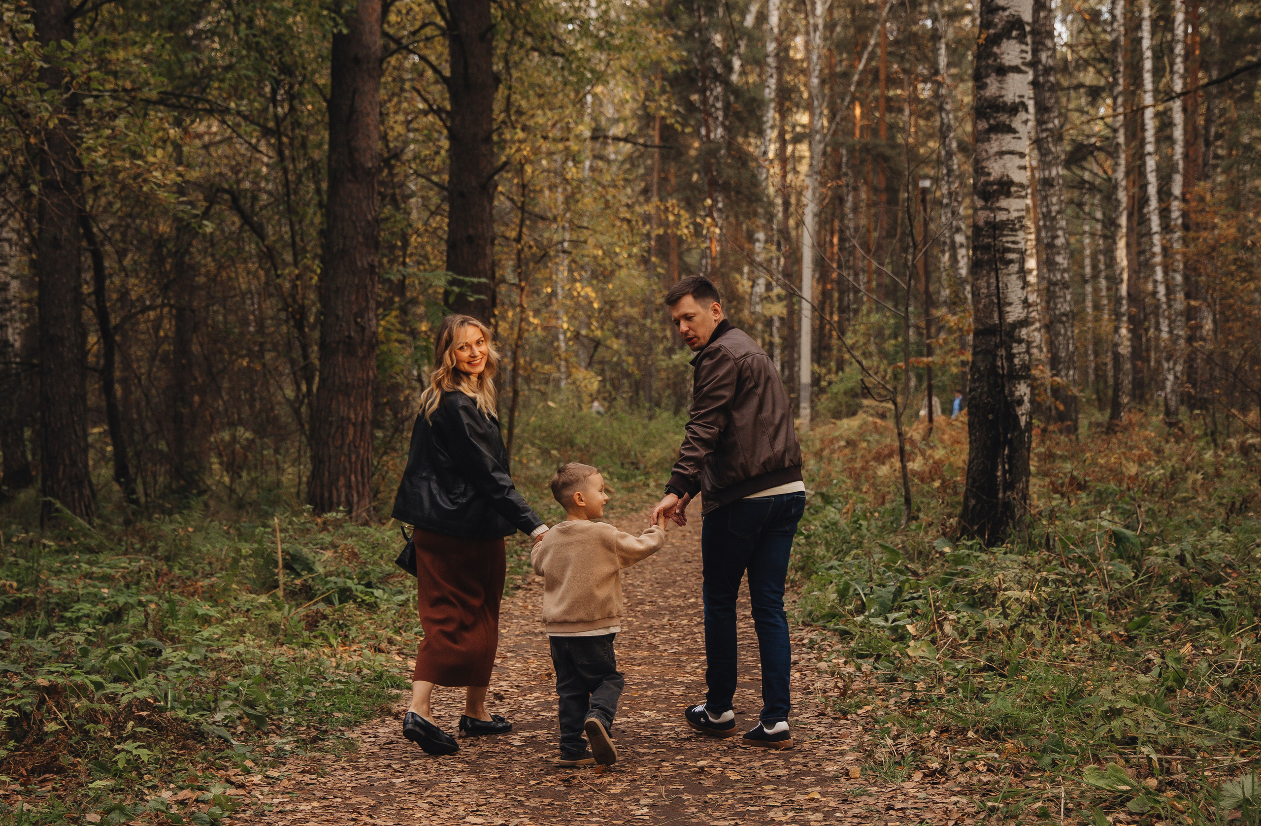 Осенняя прогулка. Фотограф Новосибирск