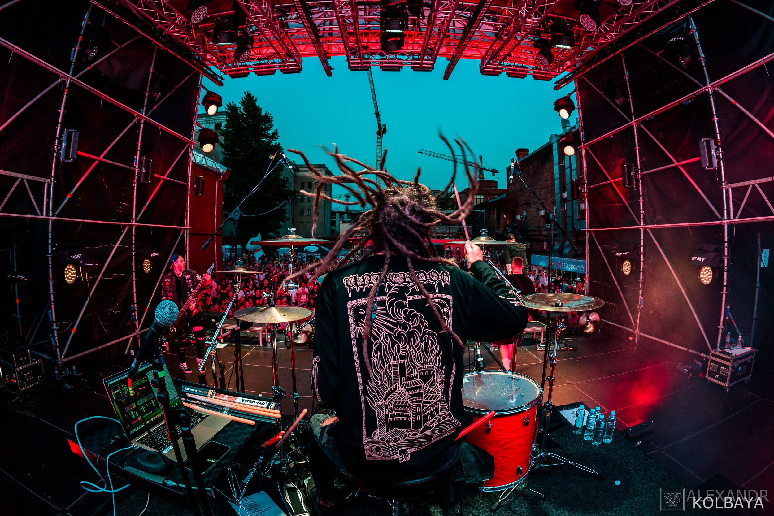 Концерт Stigmata на Red Summer (09.07.2025). Концертный и театральный репортажный фотограф в Москве Александр Колбая