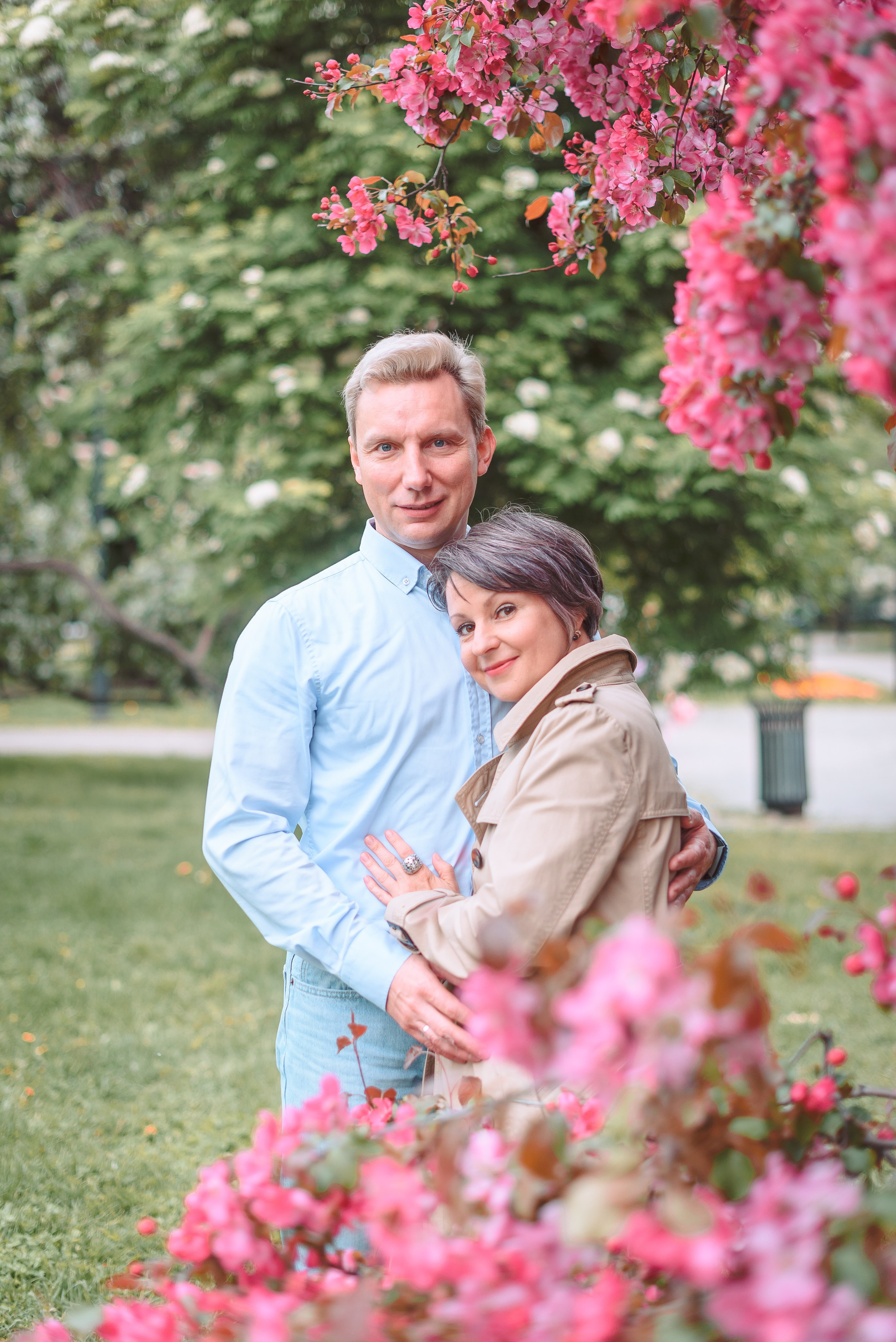 Весенняя прогулка Виктора и Наталии. Свадебный и семейный фотограф в Москве Юлия Винник