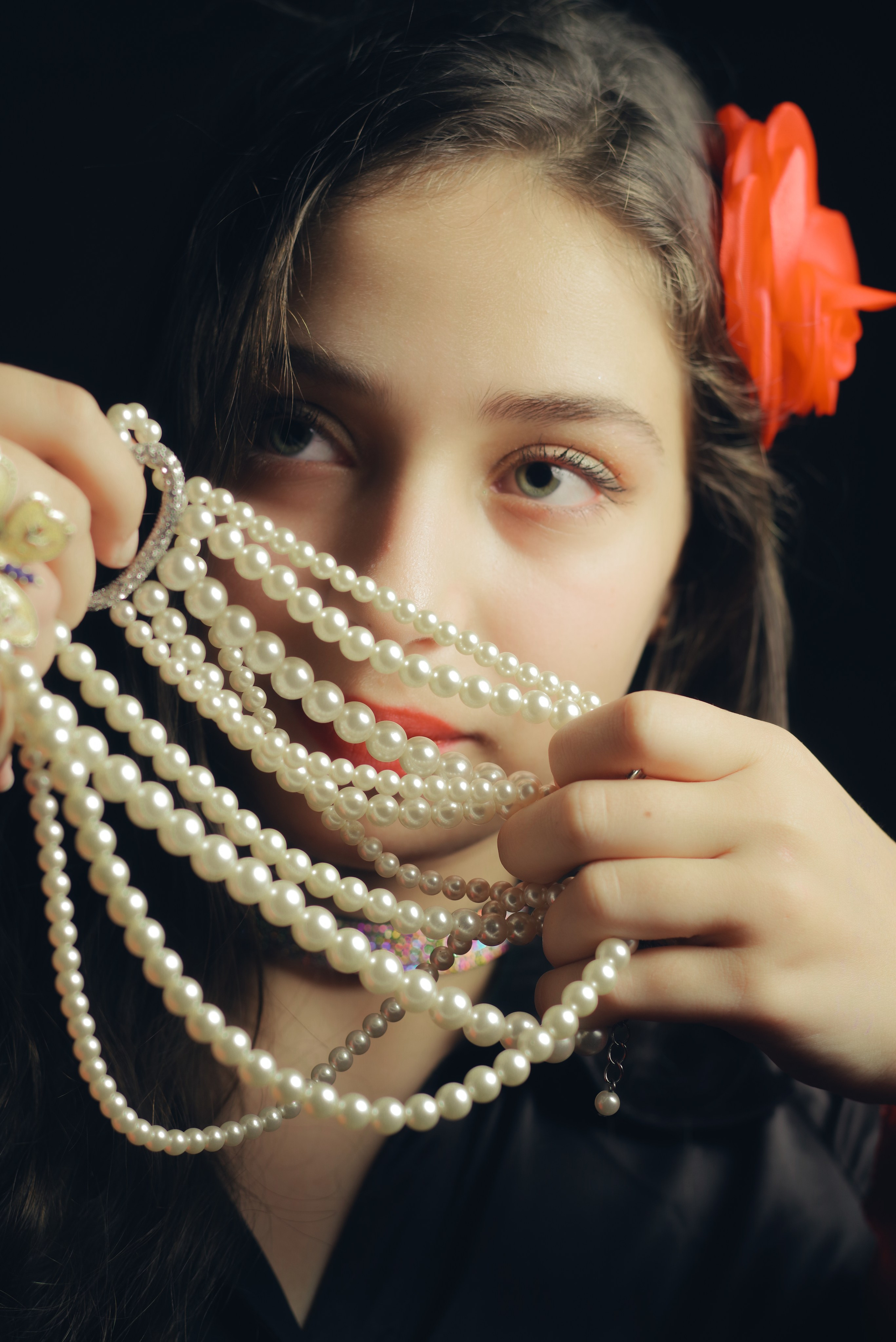 Наша фотостудия в салоне платьев. Портретный фотограф Денис Милютин