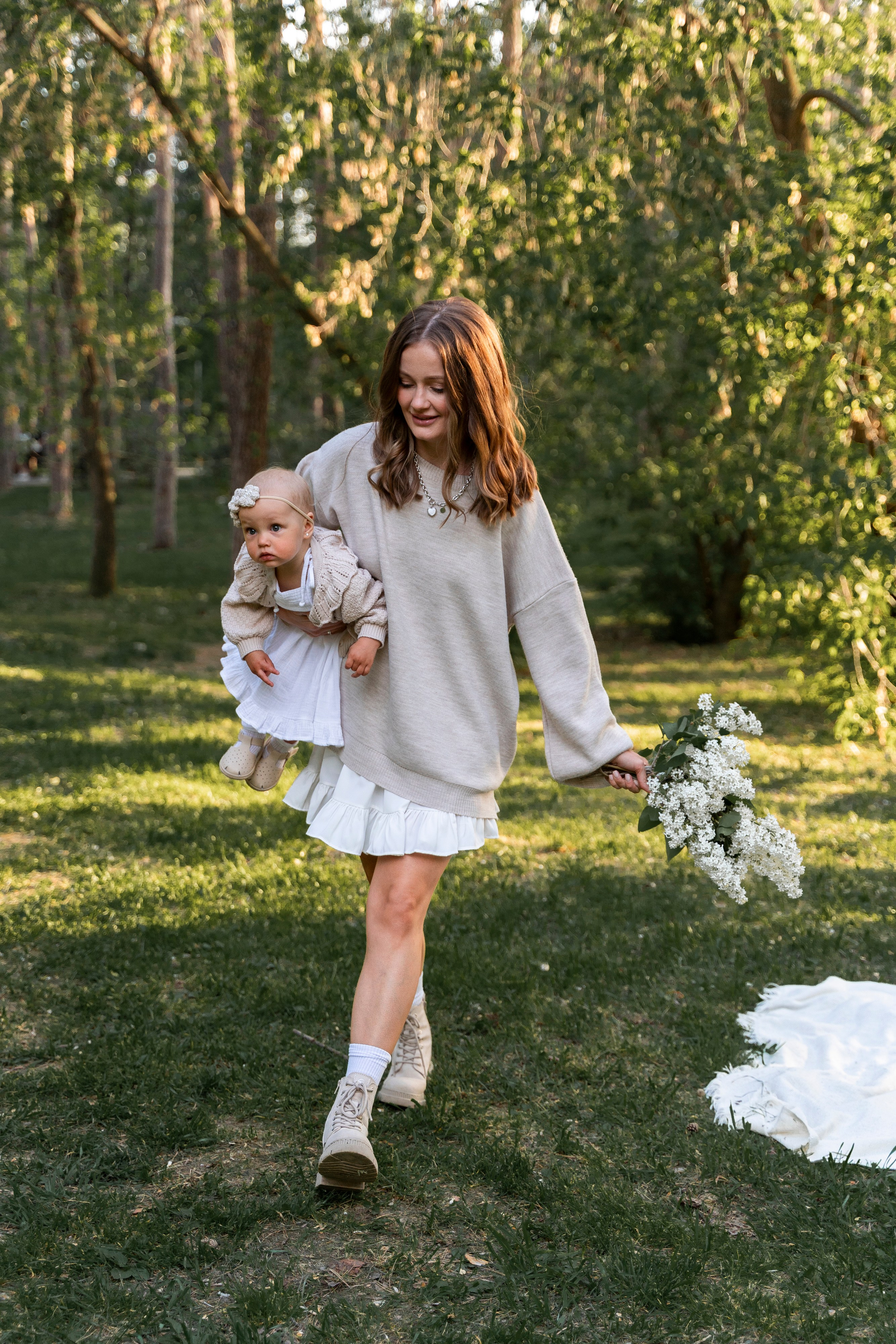 Виталя, Таня и Адель. Волик Мария