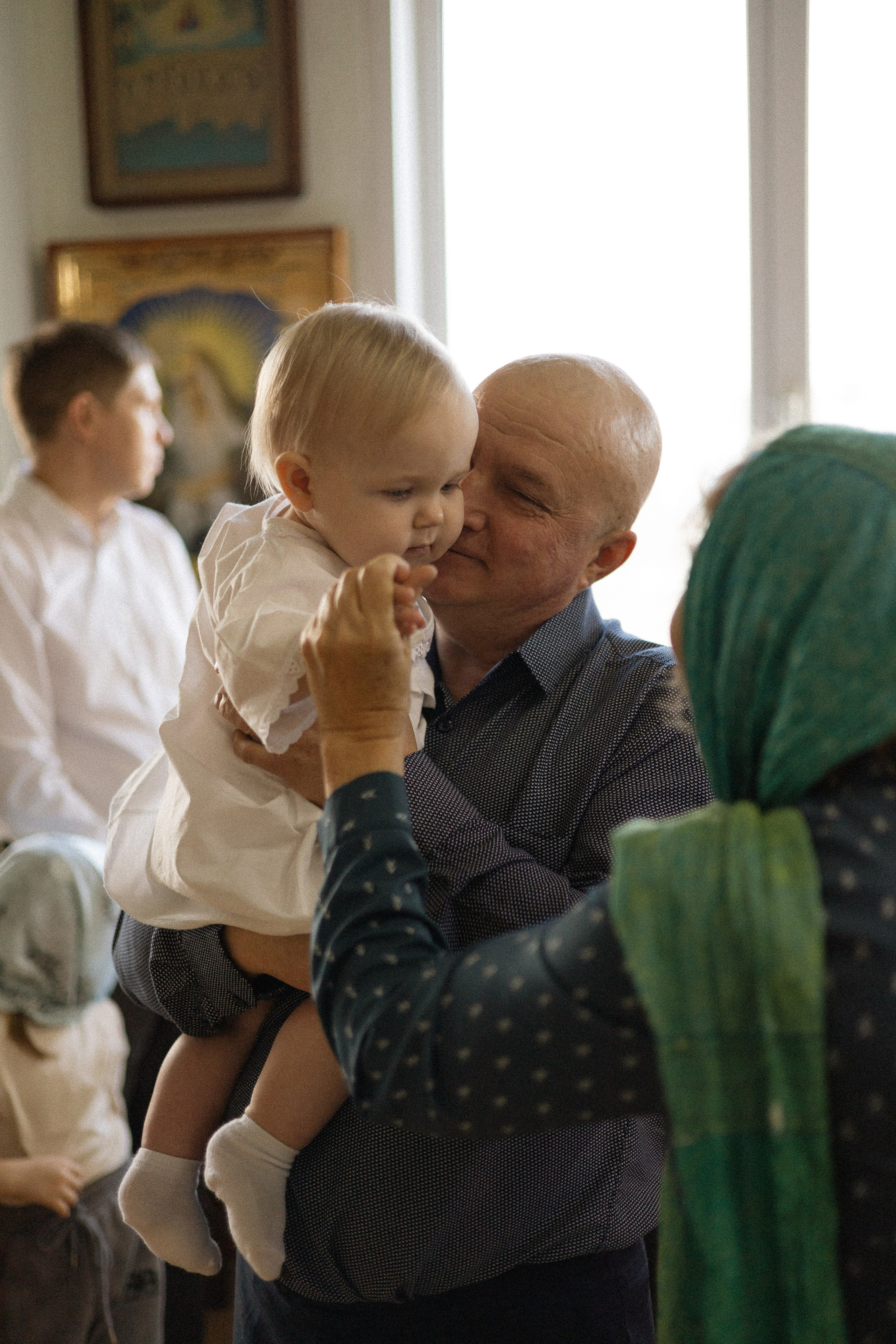 Крещение Лёвы. Фотограф в г. Чита