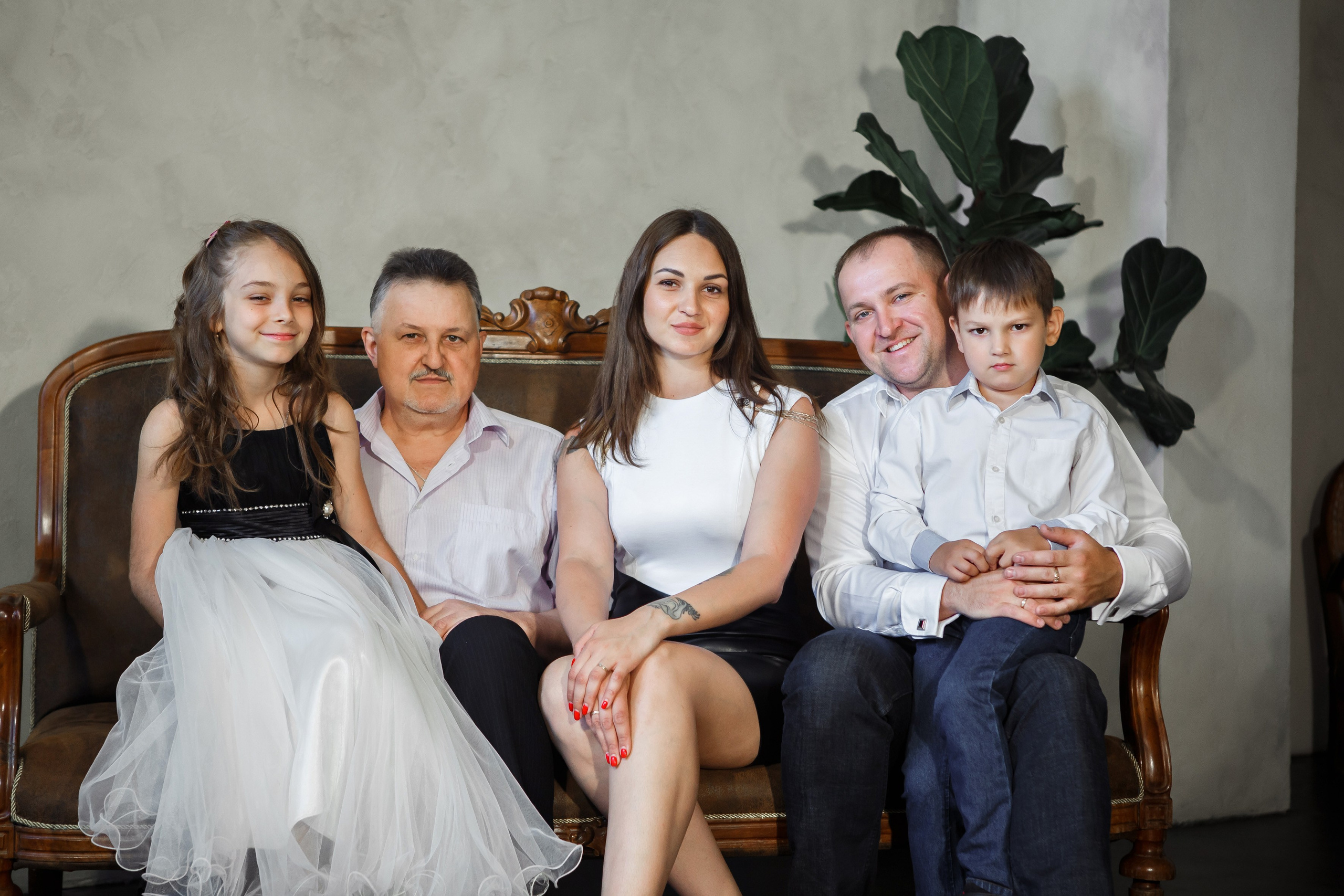 Очень большая семья, личные и парные портреты. Свадебный и портретный Фотограф в Липецке Дмитрий Котюков