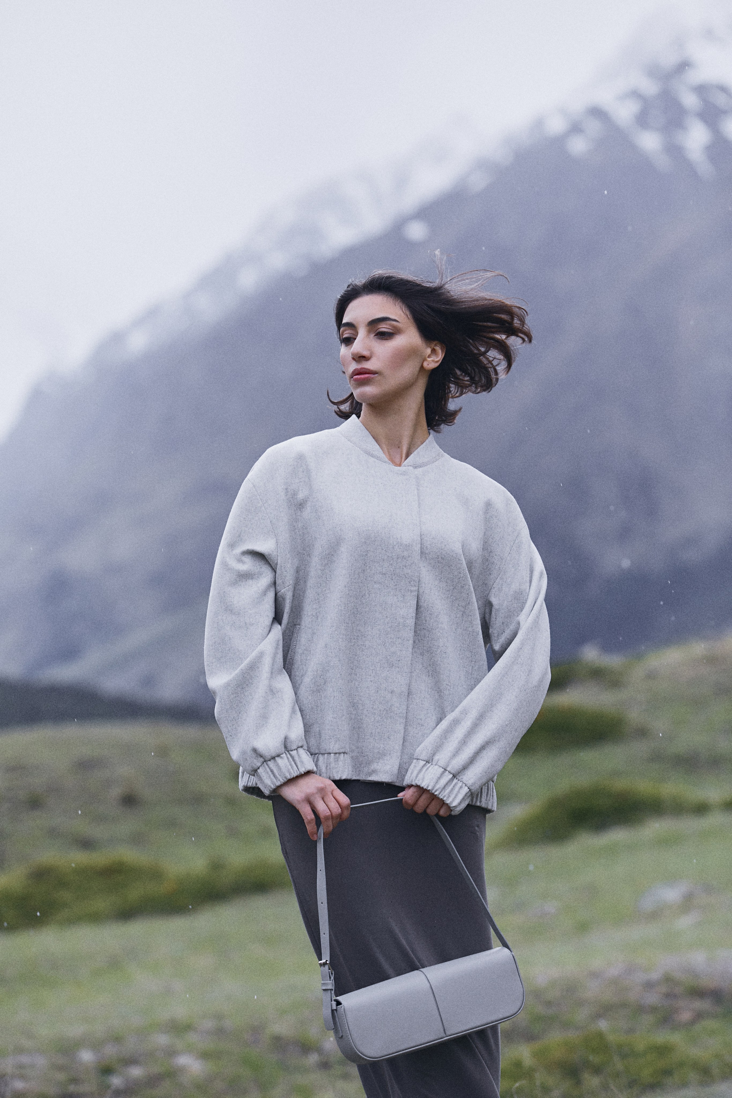 Имиджевая съемка для бренда в горах. Фотограф Продюсер в горах КБР / Москва  Нальчик Горы