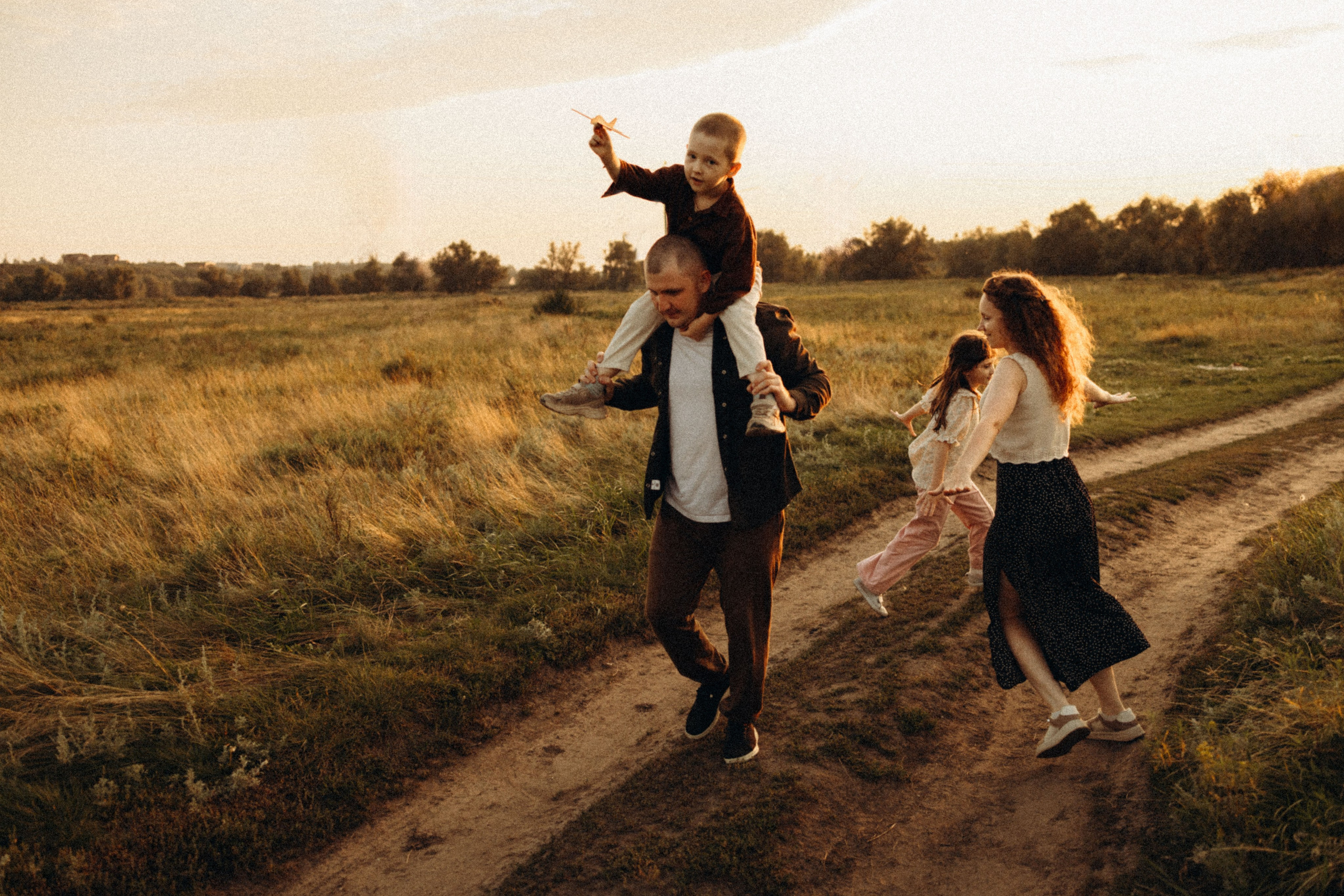 В лучах заката. Lifestyle семейный и детский фотограф в Омске Иванова Екатерина