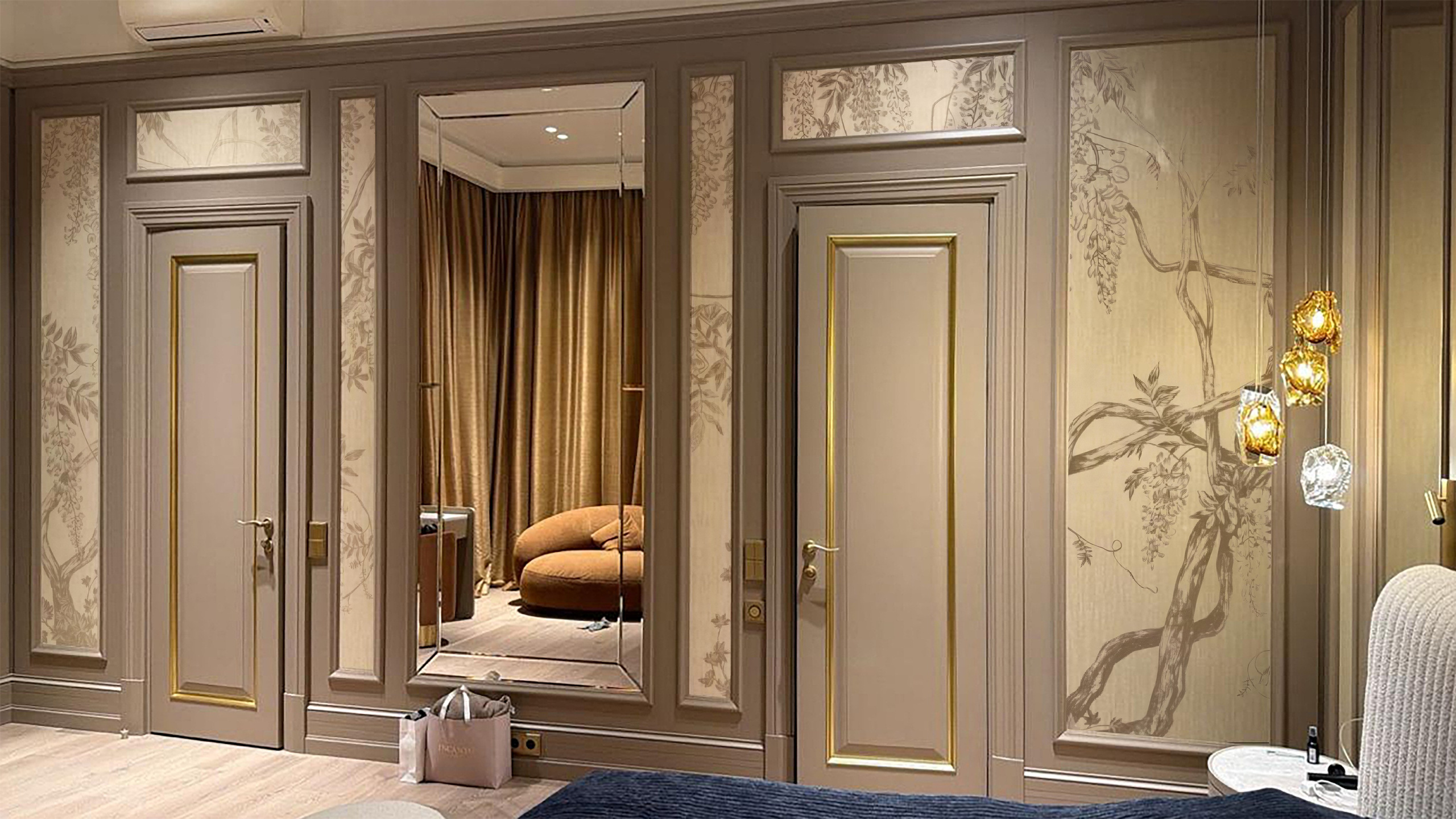 КОНЦЕПЦИЯ РОСПИСИ ДЛЯ СПАЛЬНИ. Художественная мастерская