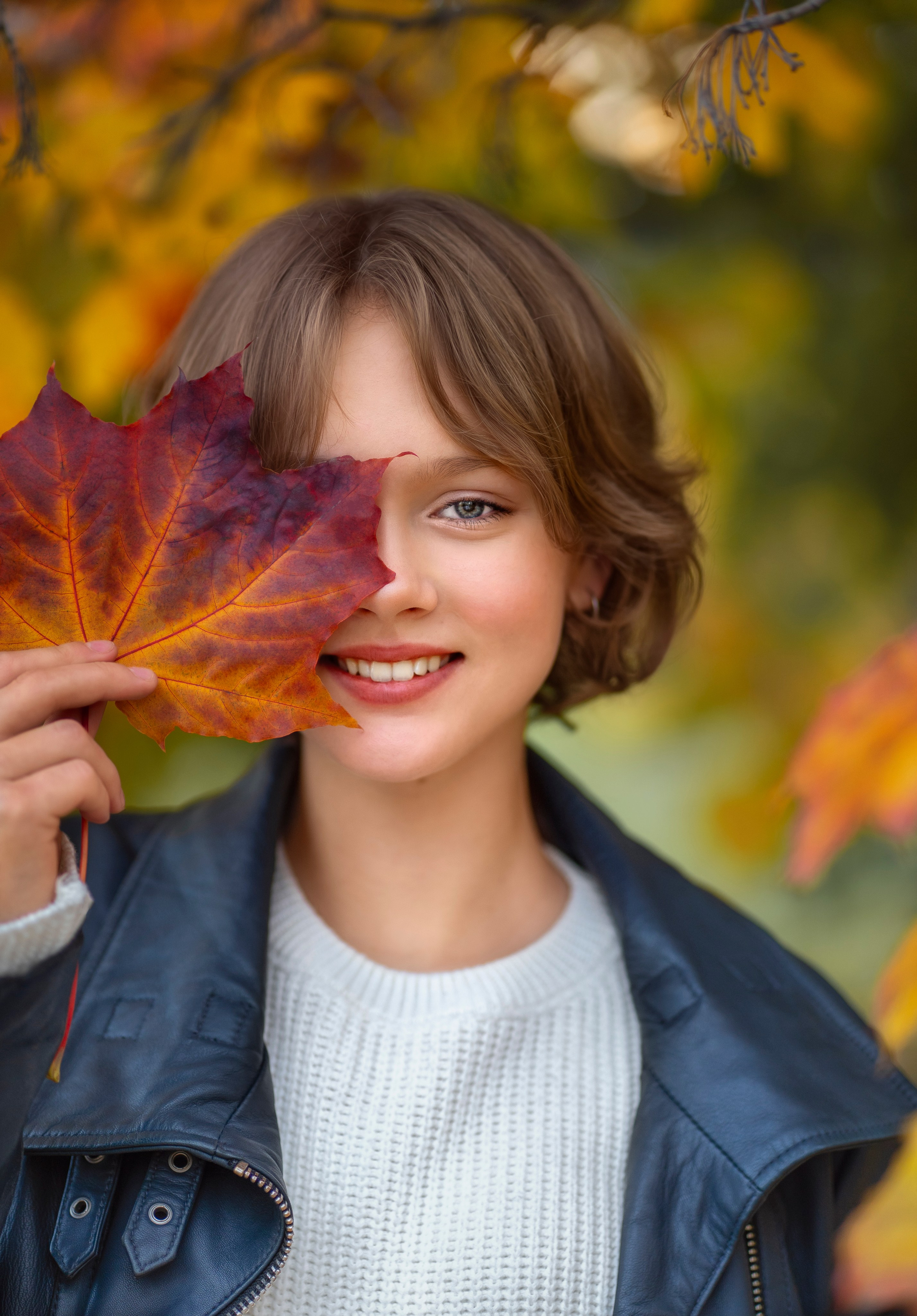 Фотоистория «Золотая осень». Семейный и детский фотограф Фрязино, Щелково Юлия Март
