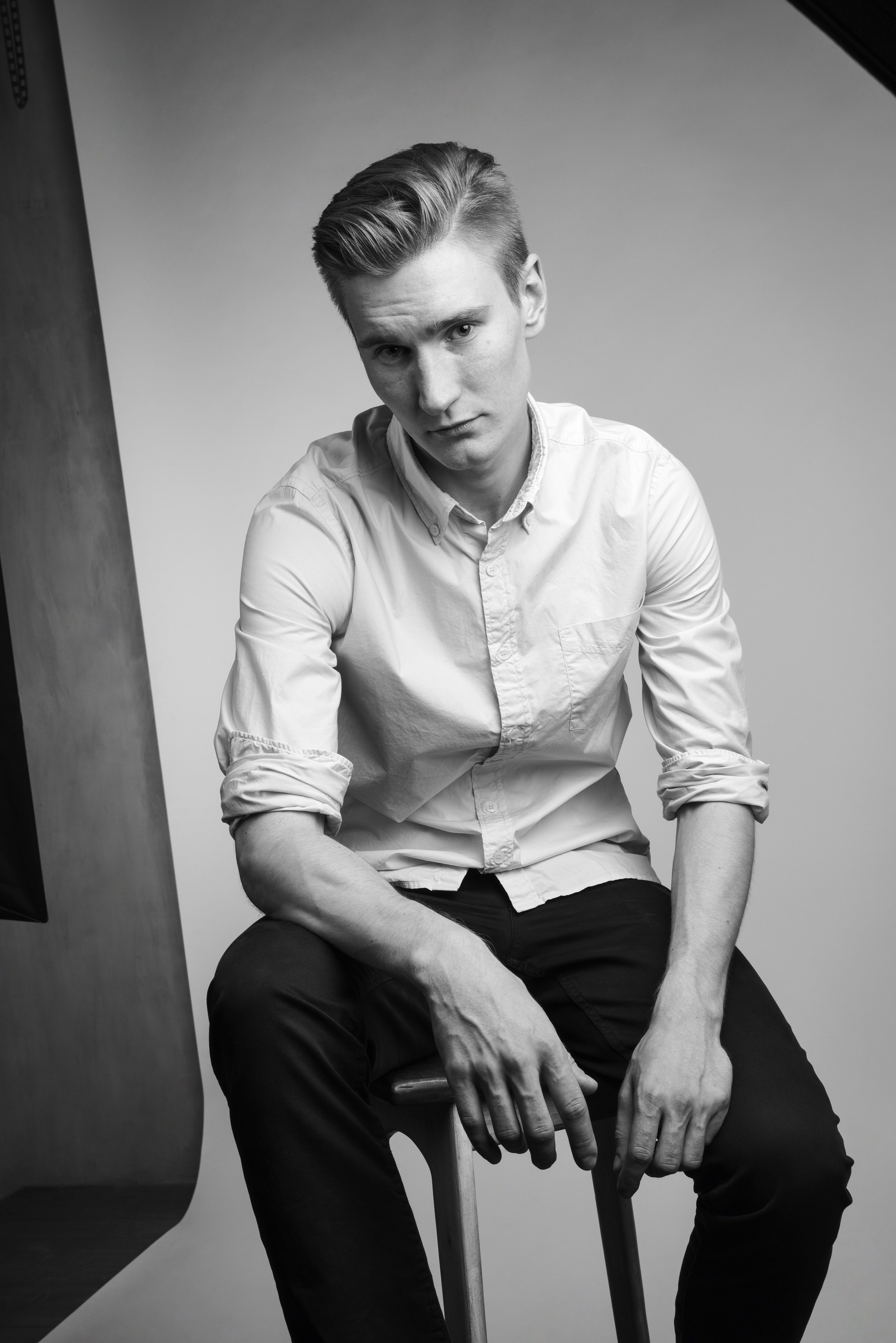 Николай, съёмки в фотостудии. Фотограф в Санкт-Петербурге Виктор Кудряшов