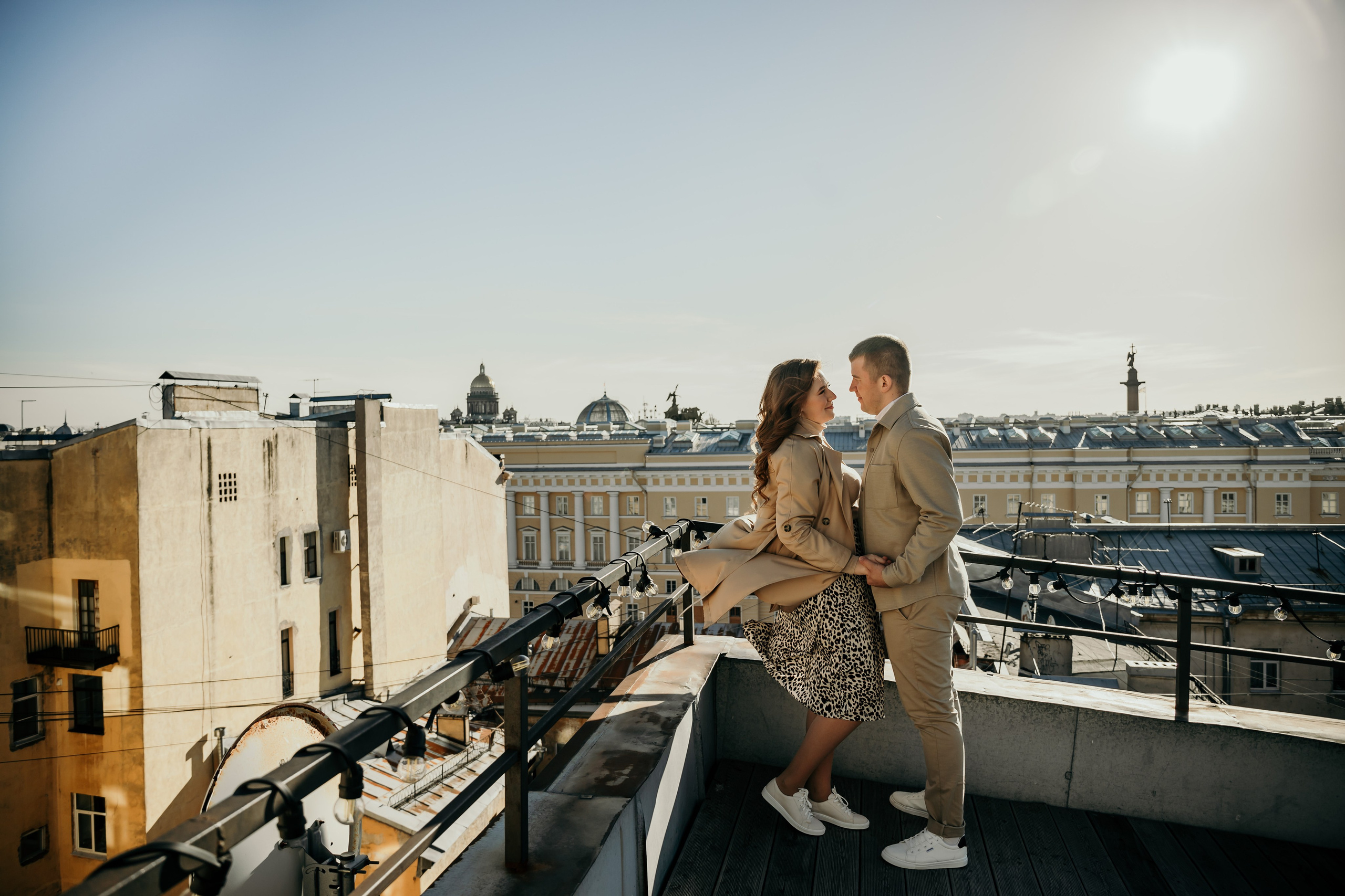 Крыши. Питер. Любовь. Свадебный и семейный фотограф Пушкин Царское Село СПБ Питер Санкт-Петербург и Рязань Ольга Козлова