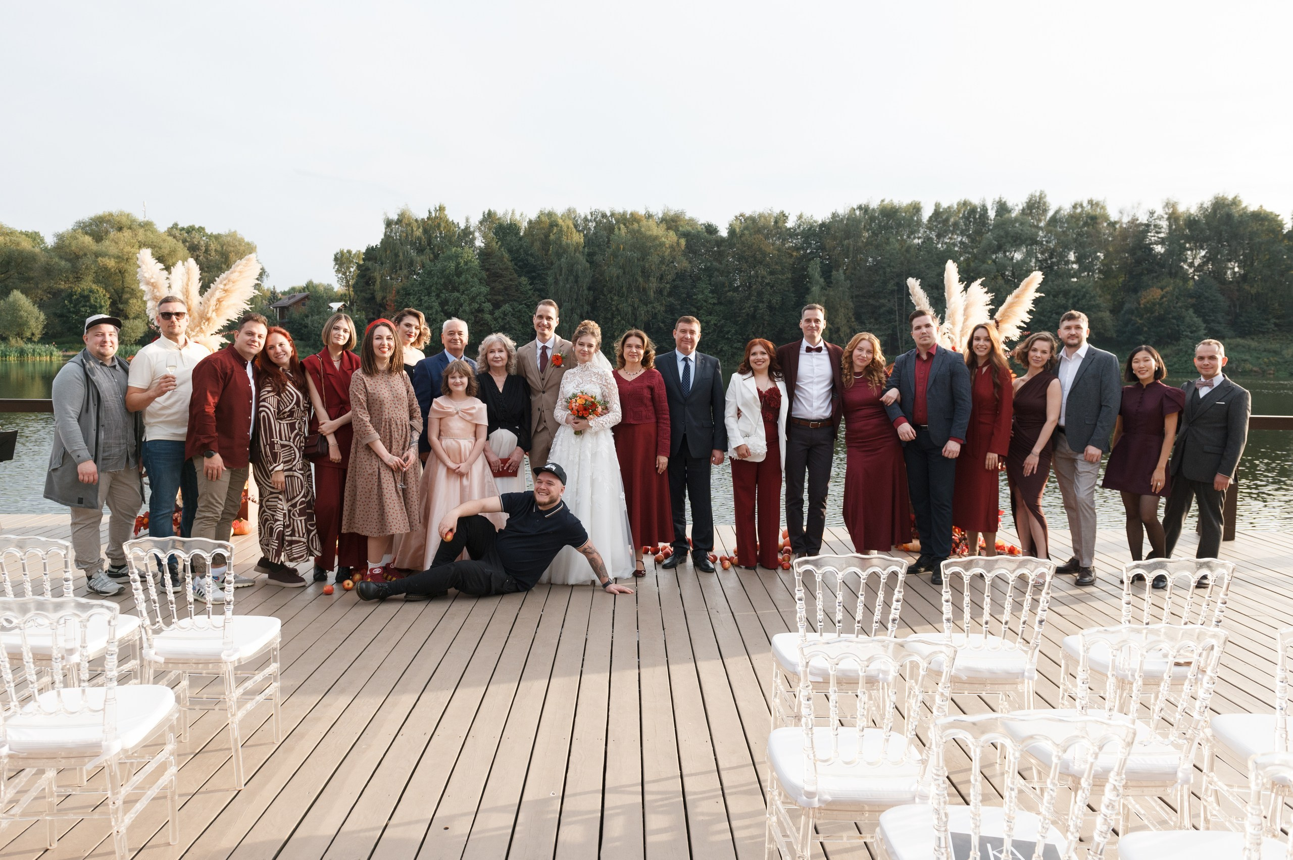 Яркая осенняя свадьба Игоря и Анны. Праздничное агентство ПИОН