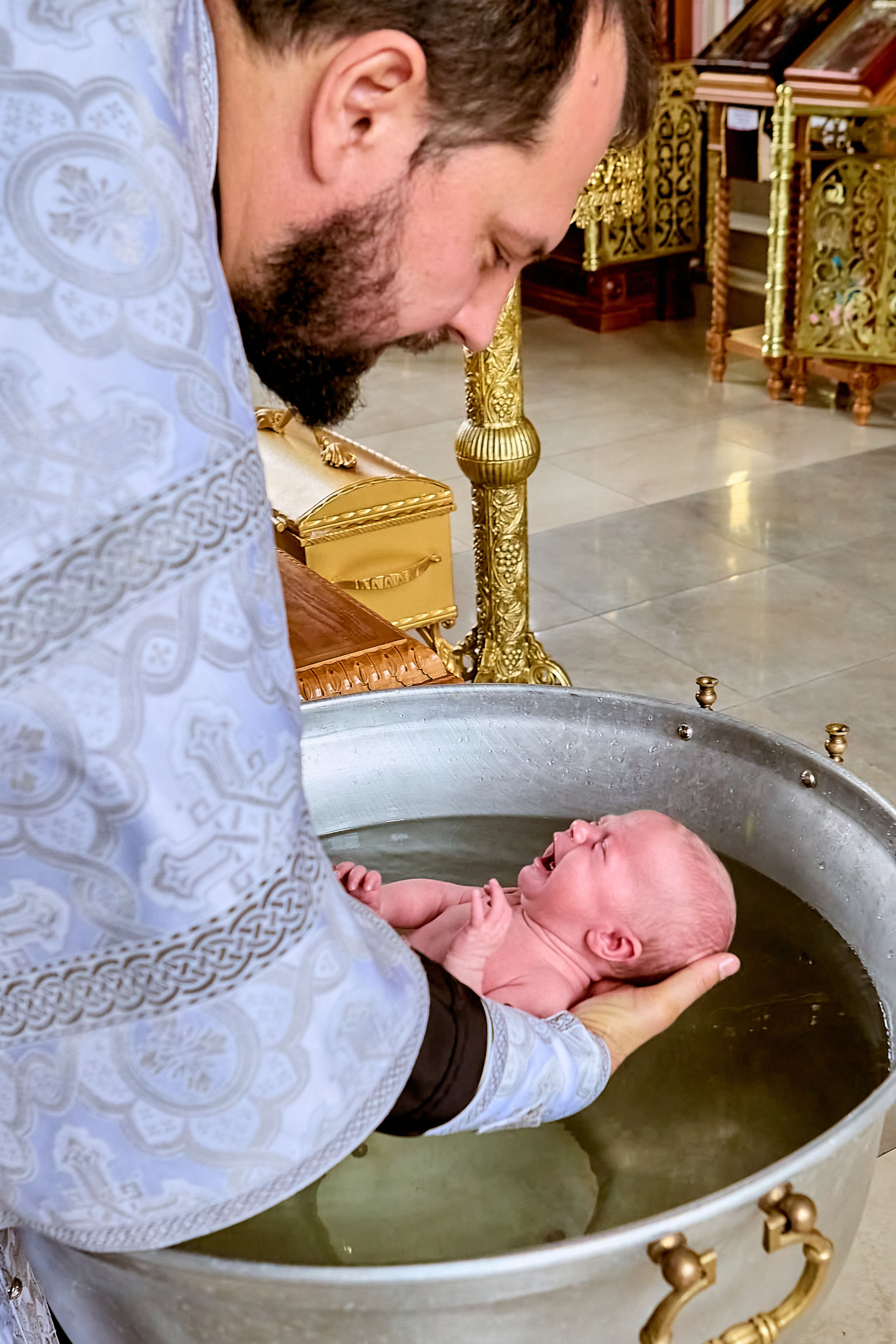 Фотография Таинства Крещения Дзержинск Фотограф Николай Голованов православный портретный и детский фотограф