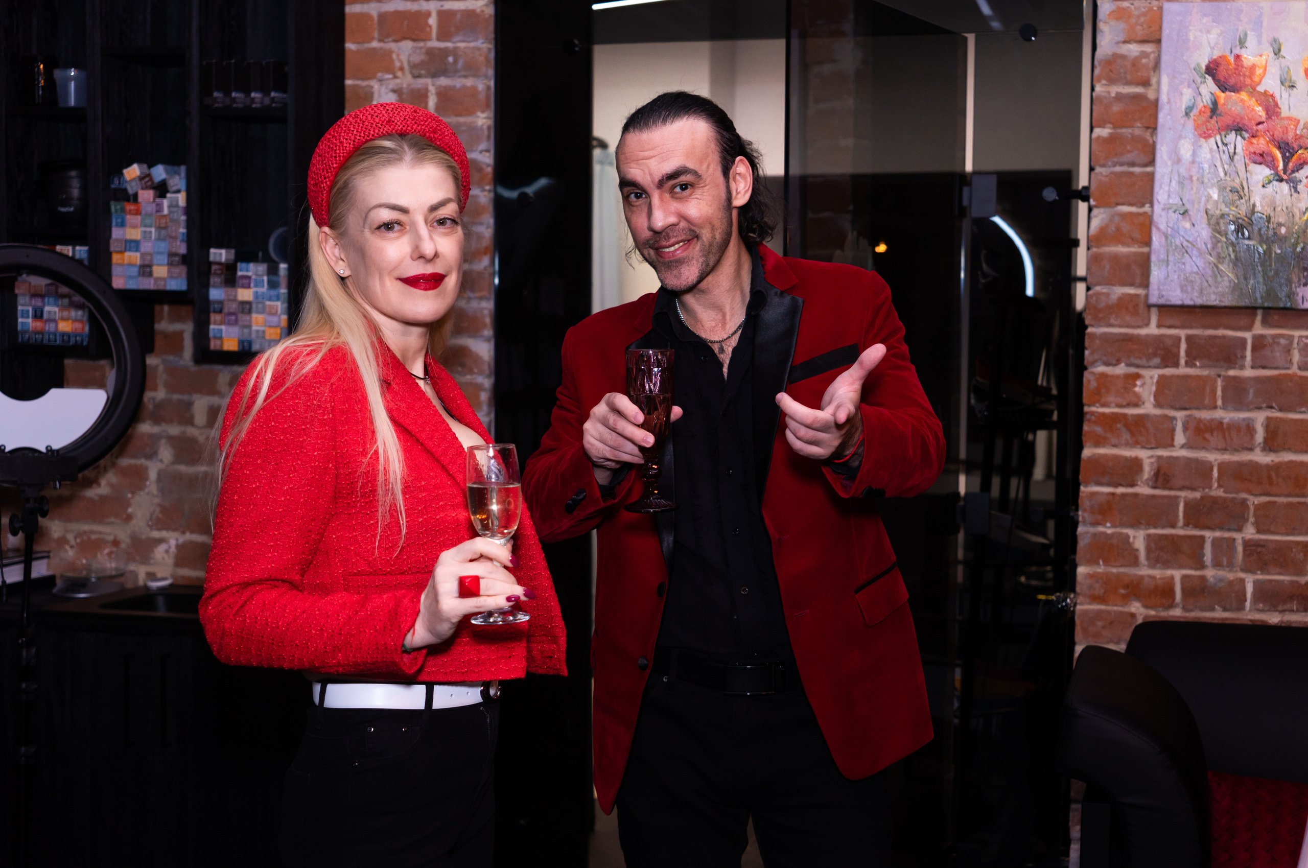 Вечер моды в имидж-студии. Фотограф. Москва. Алексей Светомиров. Love Story, портретная съемка