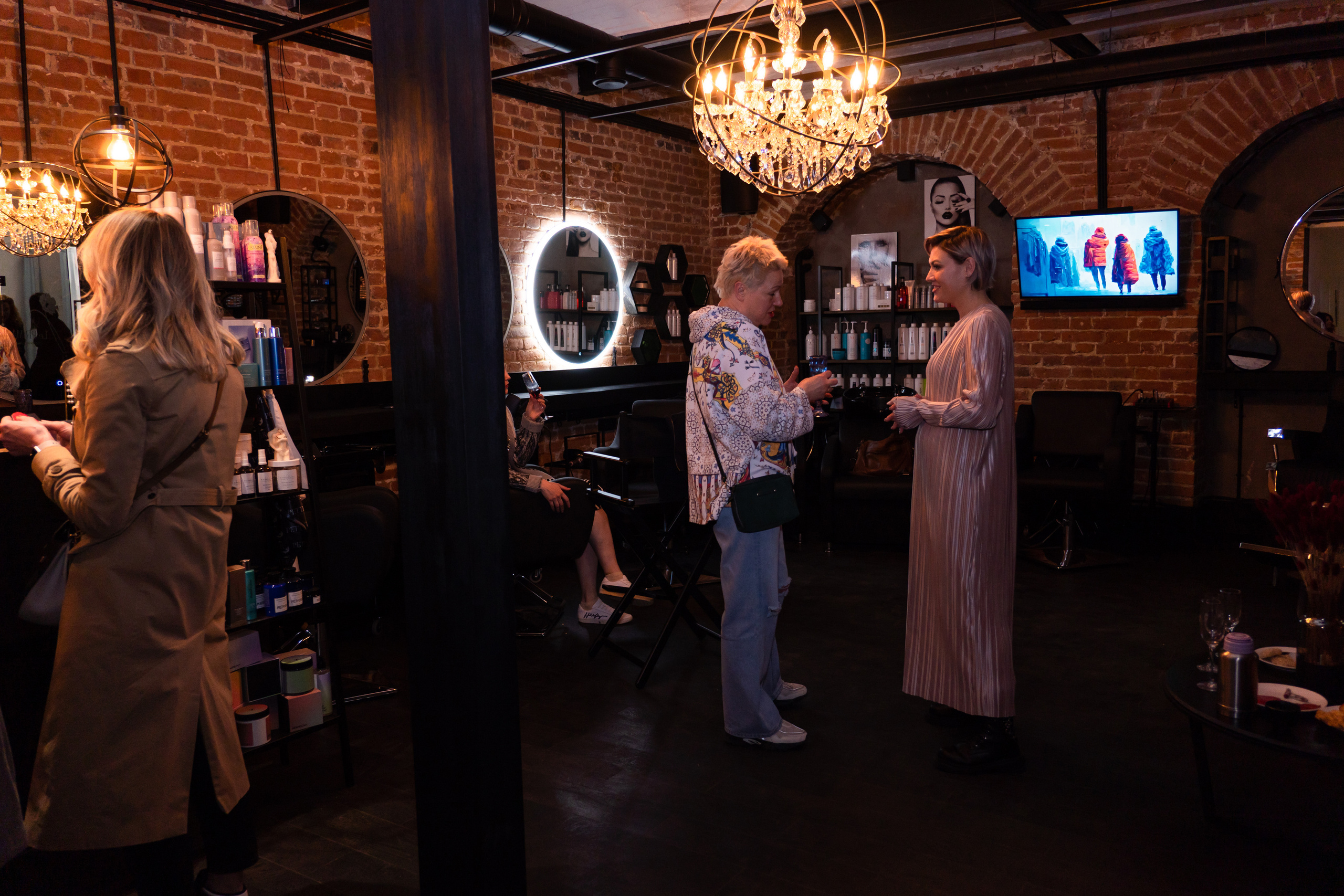 Вечер моды в имидж-студии. Фотограф. Москва. Алексей Светомиров. Love Story, портретная съемка